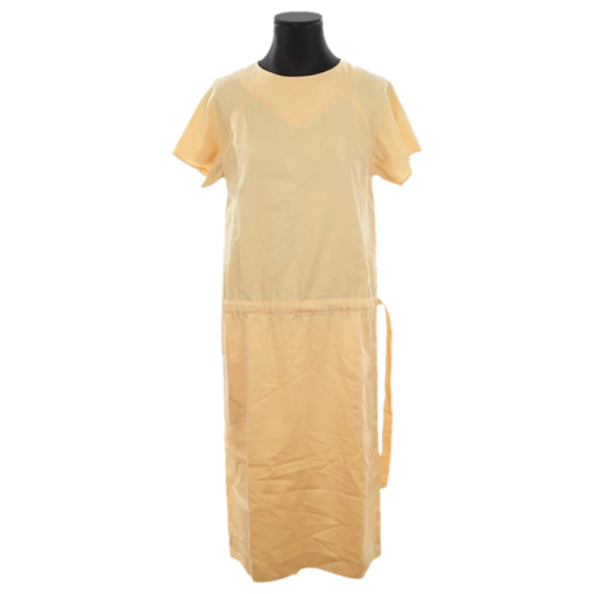 Pre-owned Nina Ricci Maxi Dress In Yellow