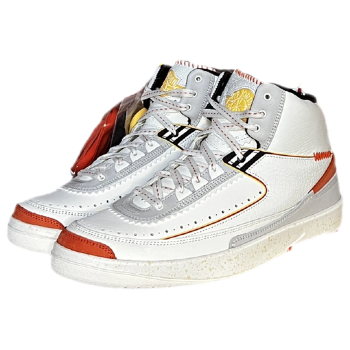 Pre-owned Jordan 2 Sandals In Beige