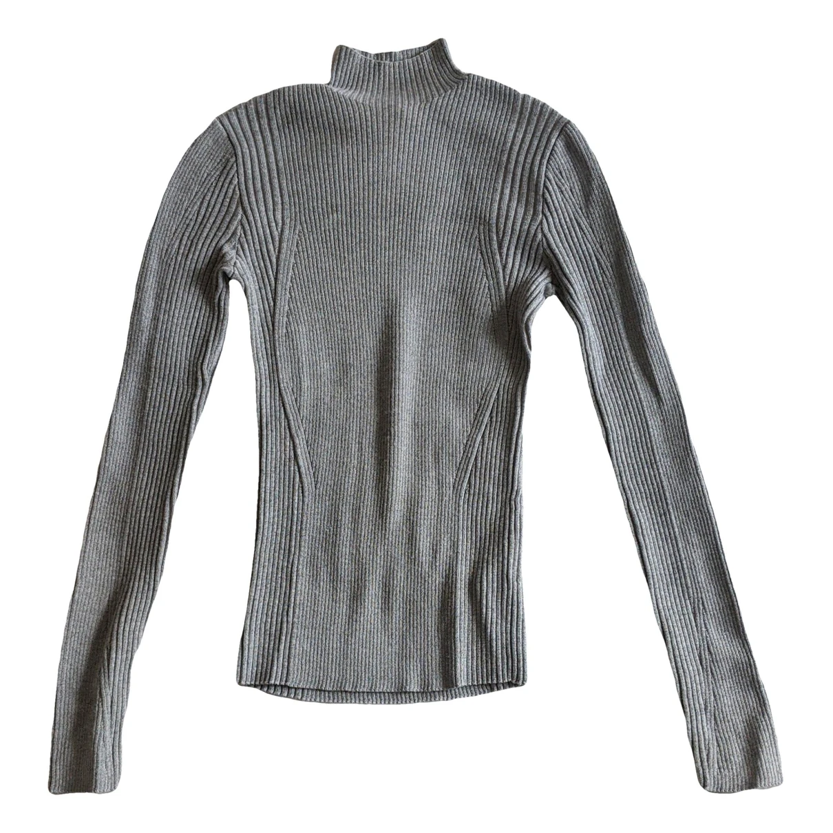 Pre-owned Dion Lee Jumper In Silver