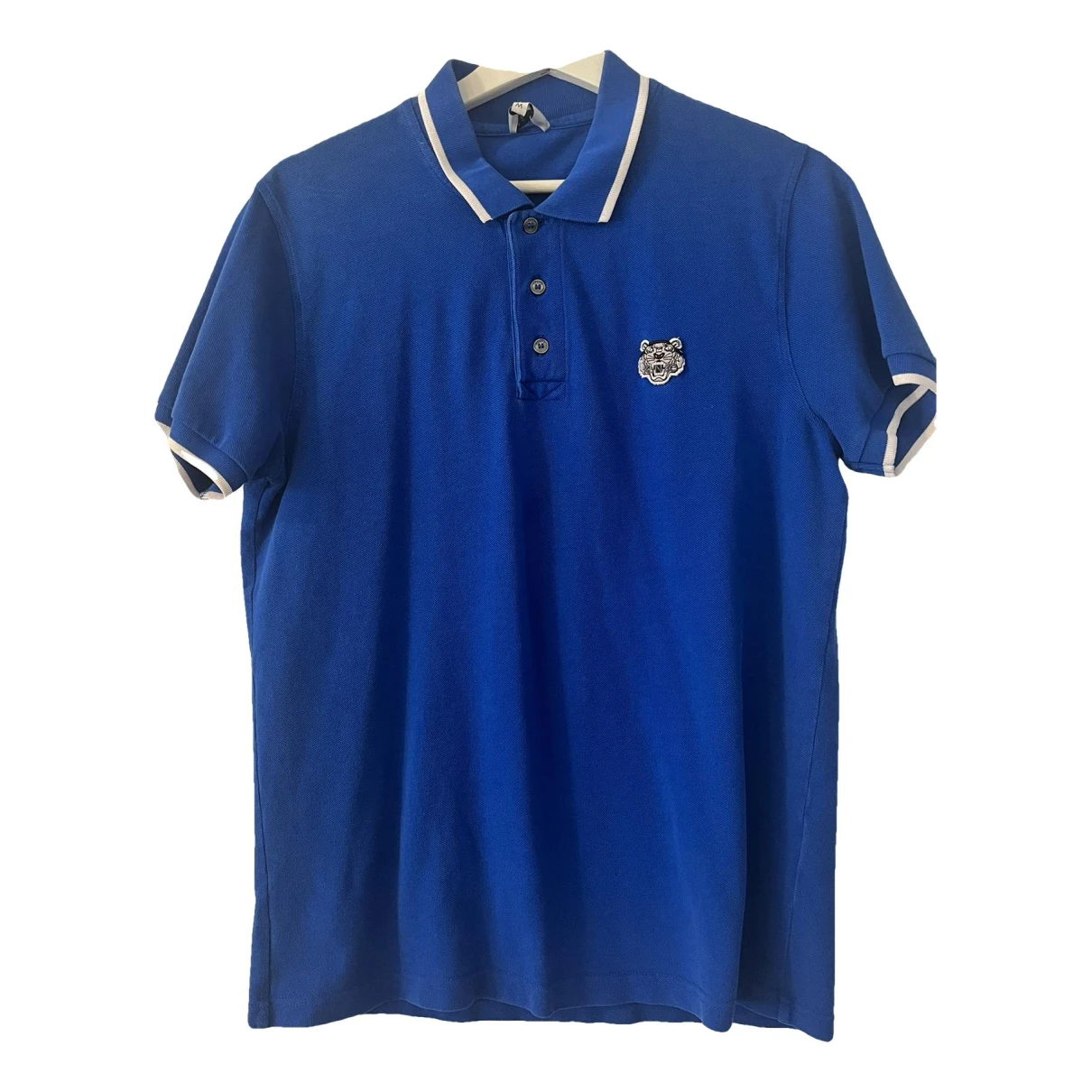 Pre-owned Kenzo Tiger Polo Shirt In Blue
