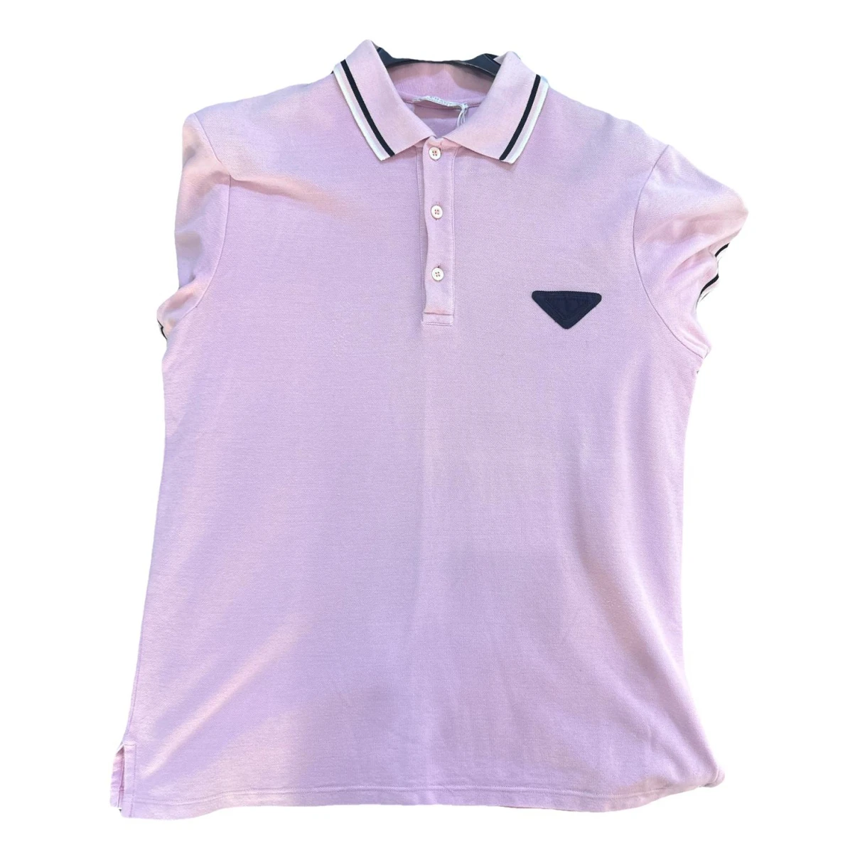 Pre-owned Prada Polo Shirt In Pink