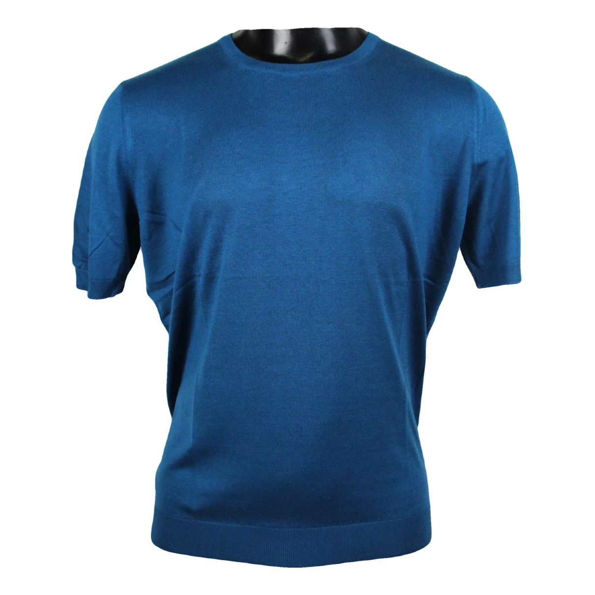 Pre-owned Gran Sasso Silk Knitwear & Sweatshirt In Blue