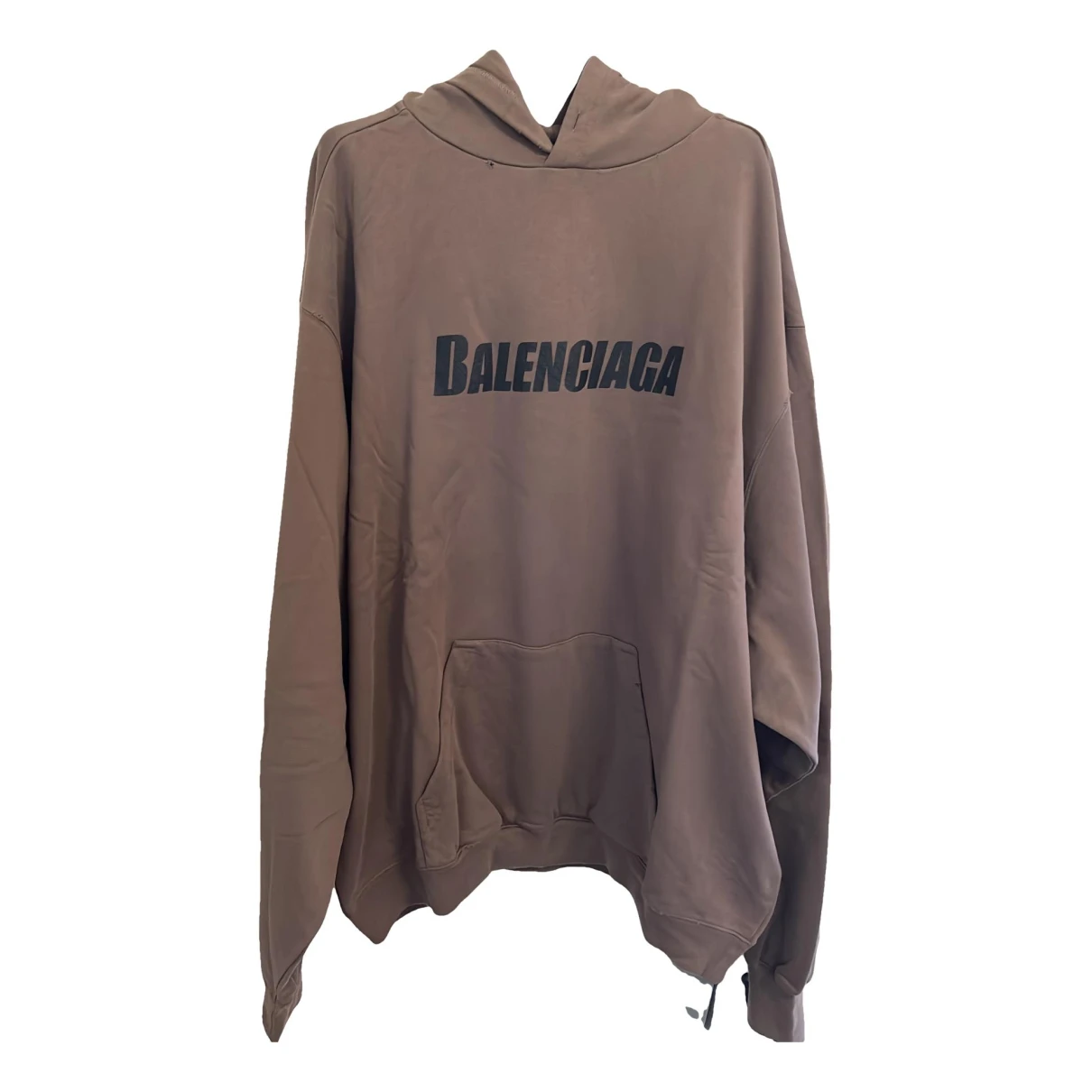 Pre-owned Balenciaga Sweatshirt In Brown