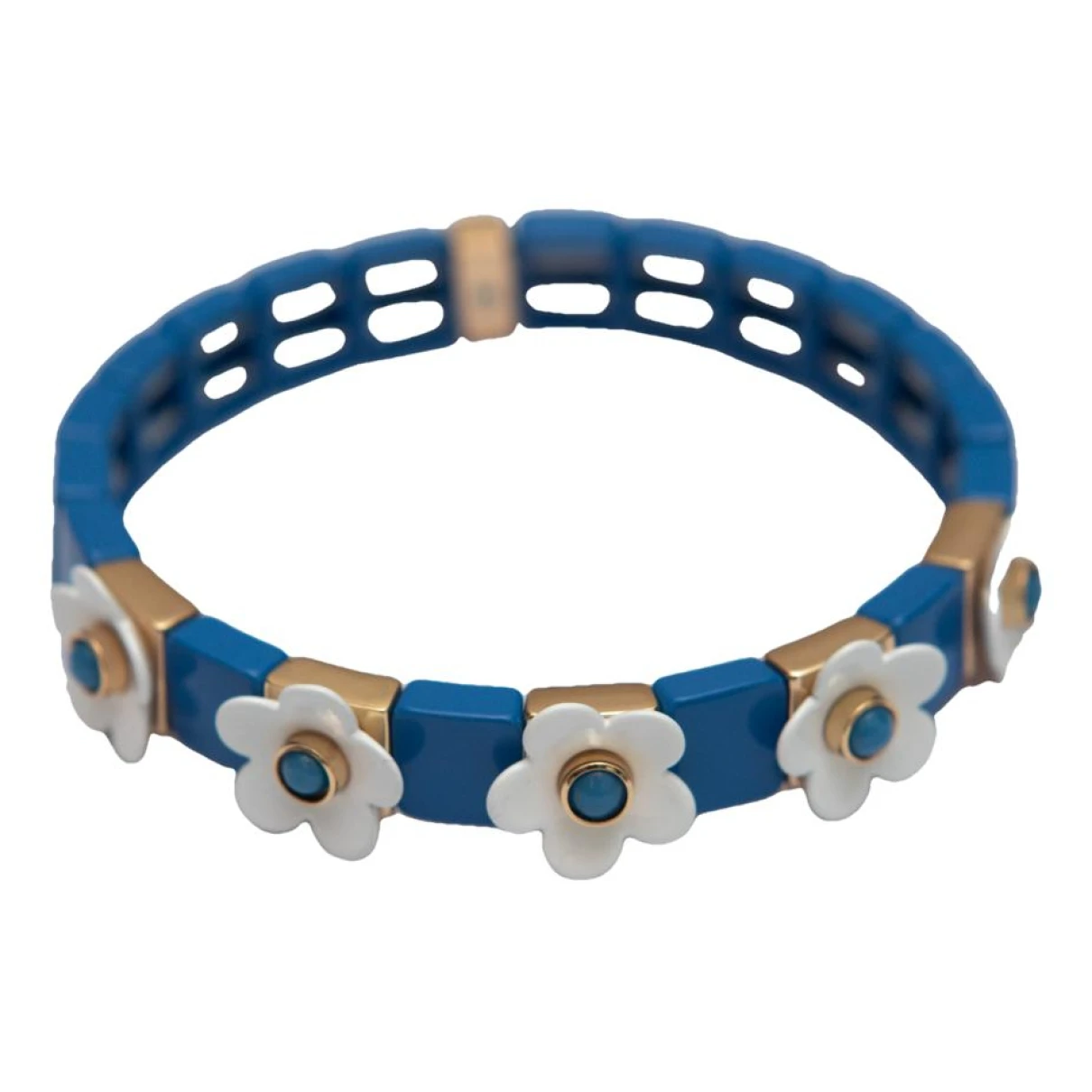 Pre-owned Roxanne Assoulin Bracelet In Blue