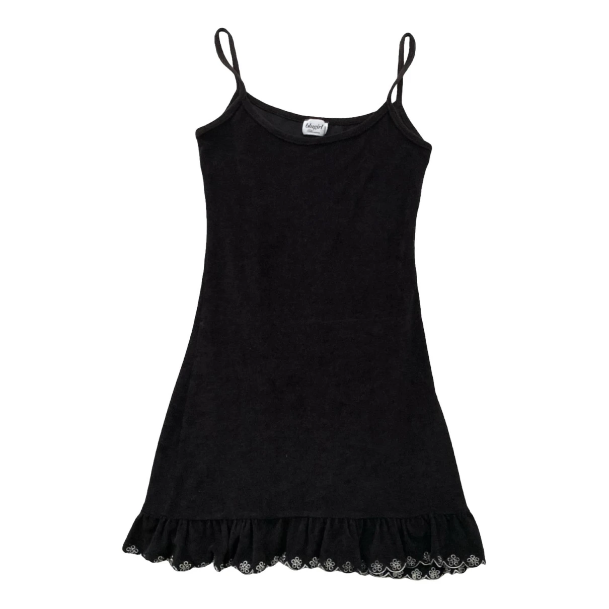 Pre-owned Blumarine Mini Dress In Black
