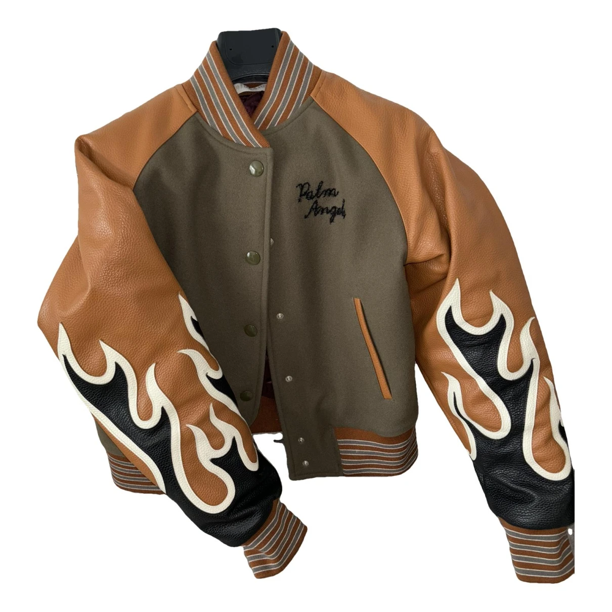 Pre-owned Palm Angels Jacket In Brown