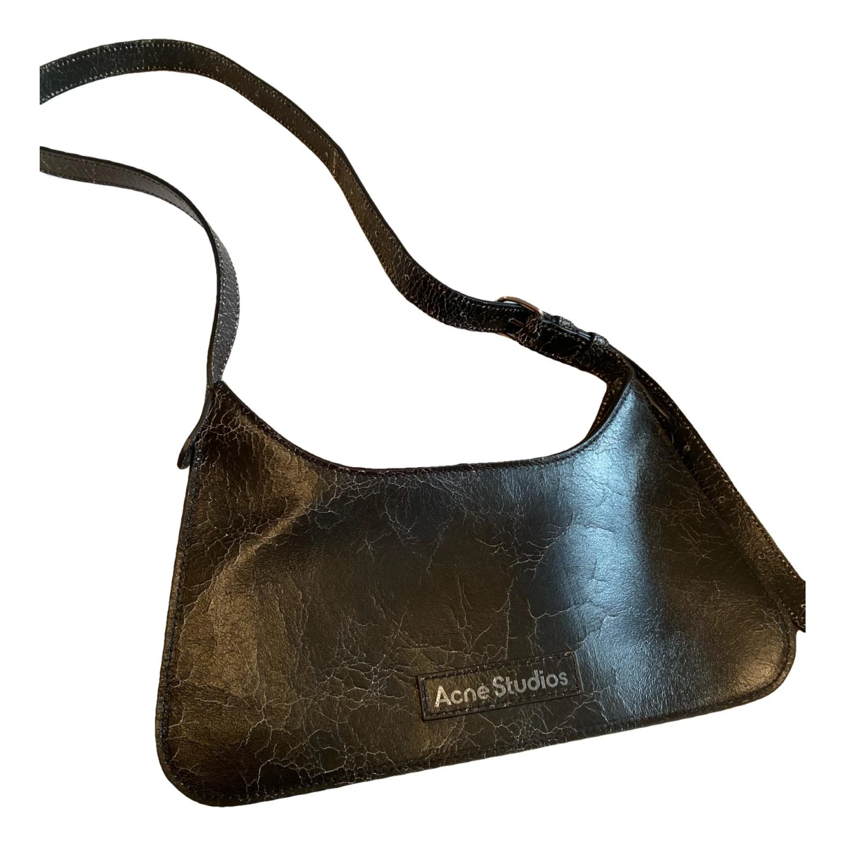 Pre-owned Acne Studios Leather Handbag In Black