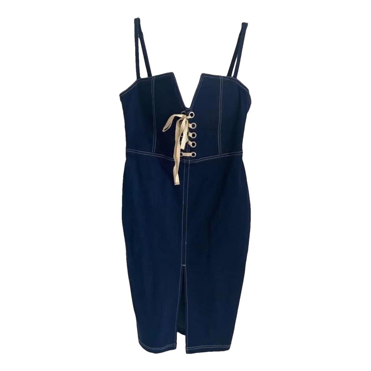 Pre-owned Alice Mccall Mid-length Dress In Blue