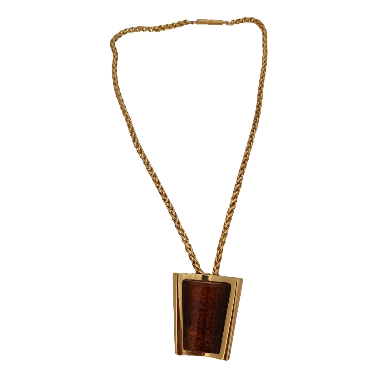 Pre-owned Escada Necklace In Gold