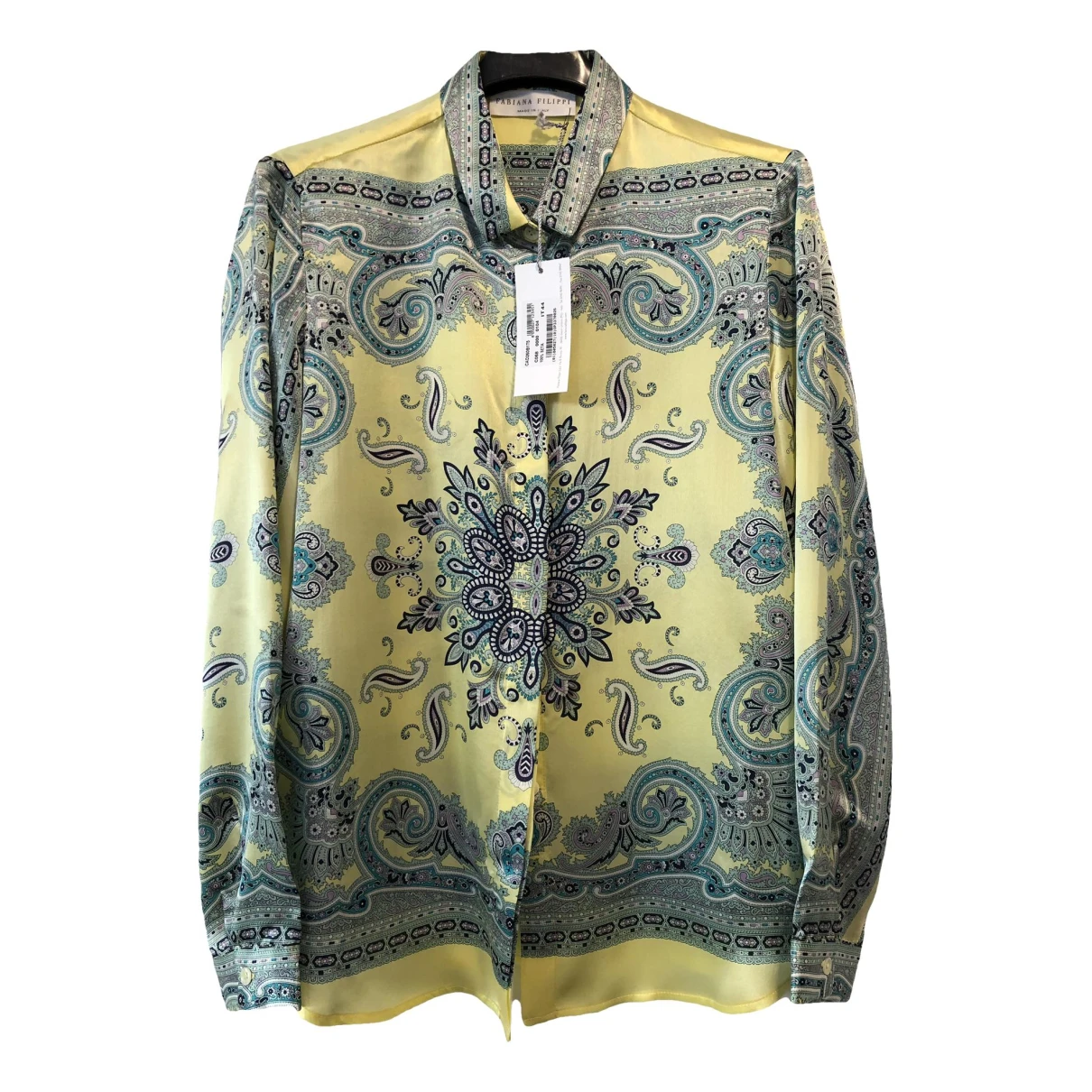 Pre-owned Fabiana Filippi Silk Shirt In Multicolour