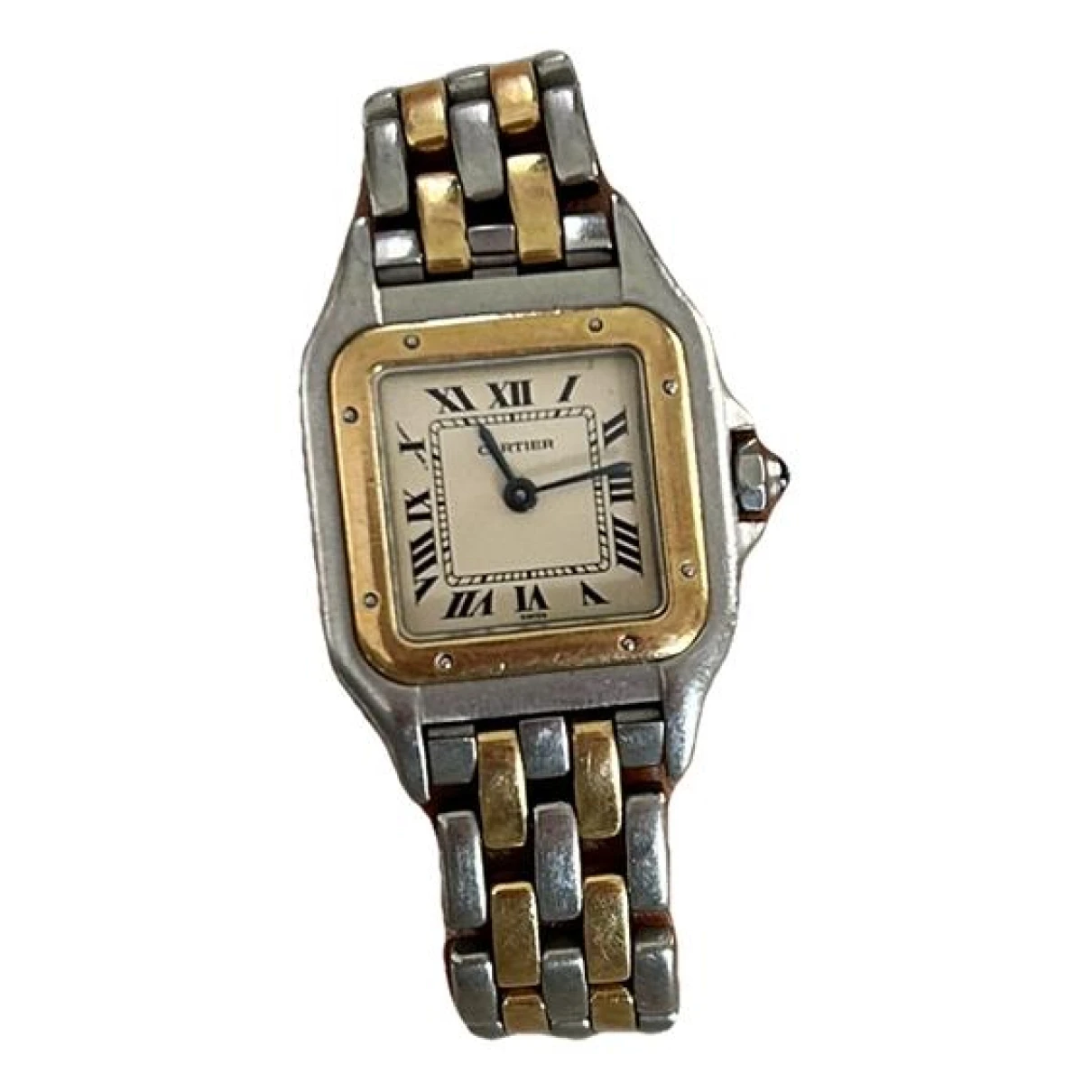 Pre-owned Cartier Panthère Watch In Multicolour