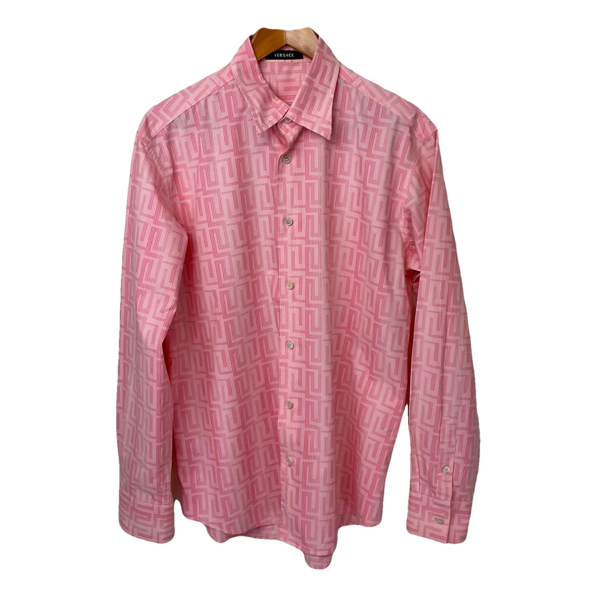 Pre-owned Versace Shirt In Pink