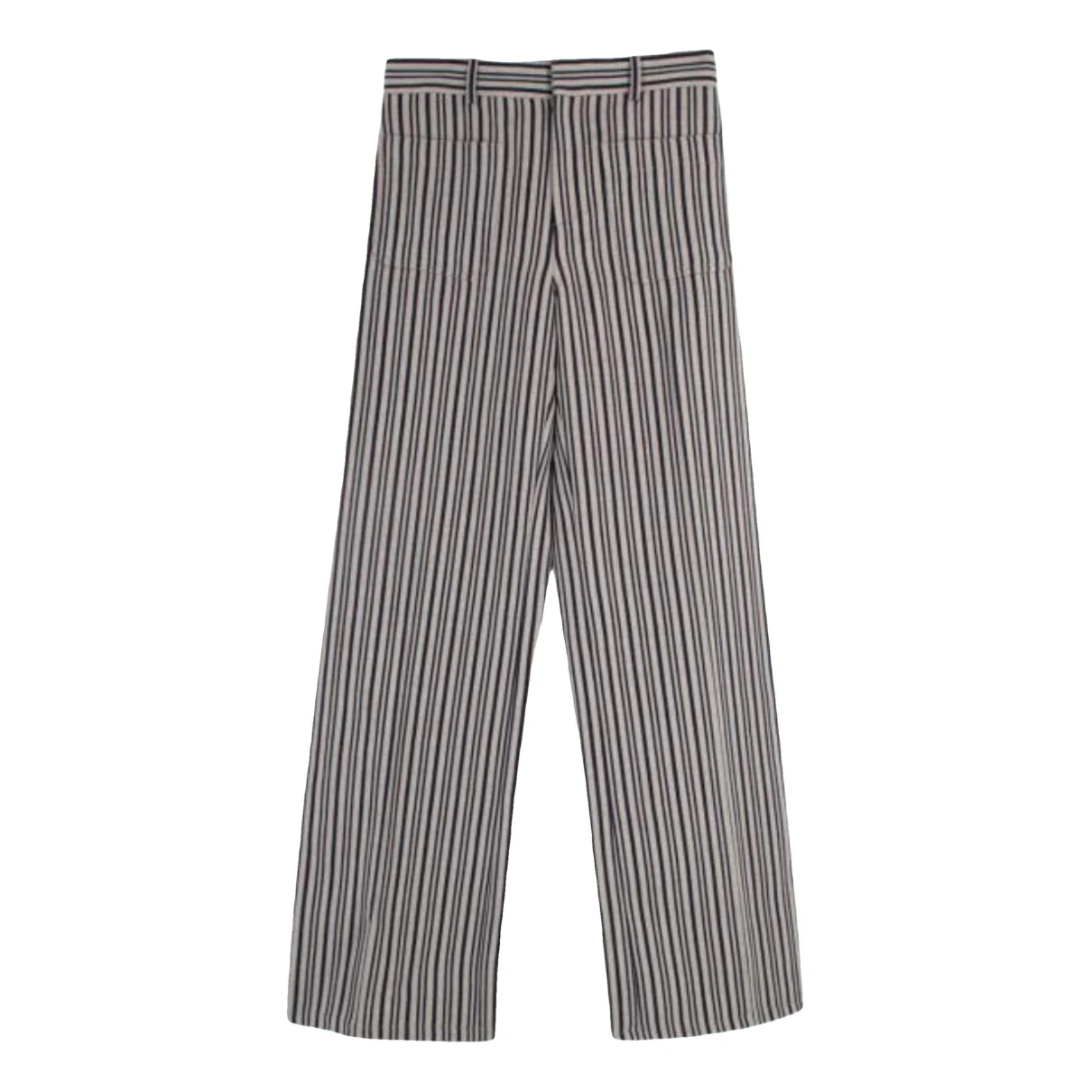Pre-owned Dior Wool Trousers In Multicolour