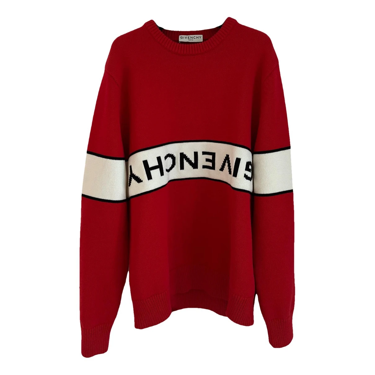 Pre-owned Givenchy Pull In Red