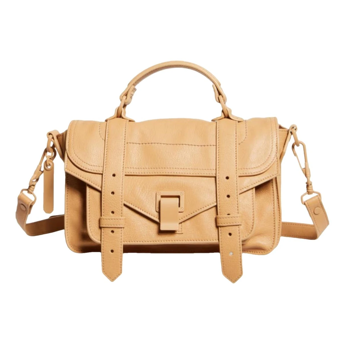 Pre-owned Proenza Schouler Leather Crossbody Bag In Camel