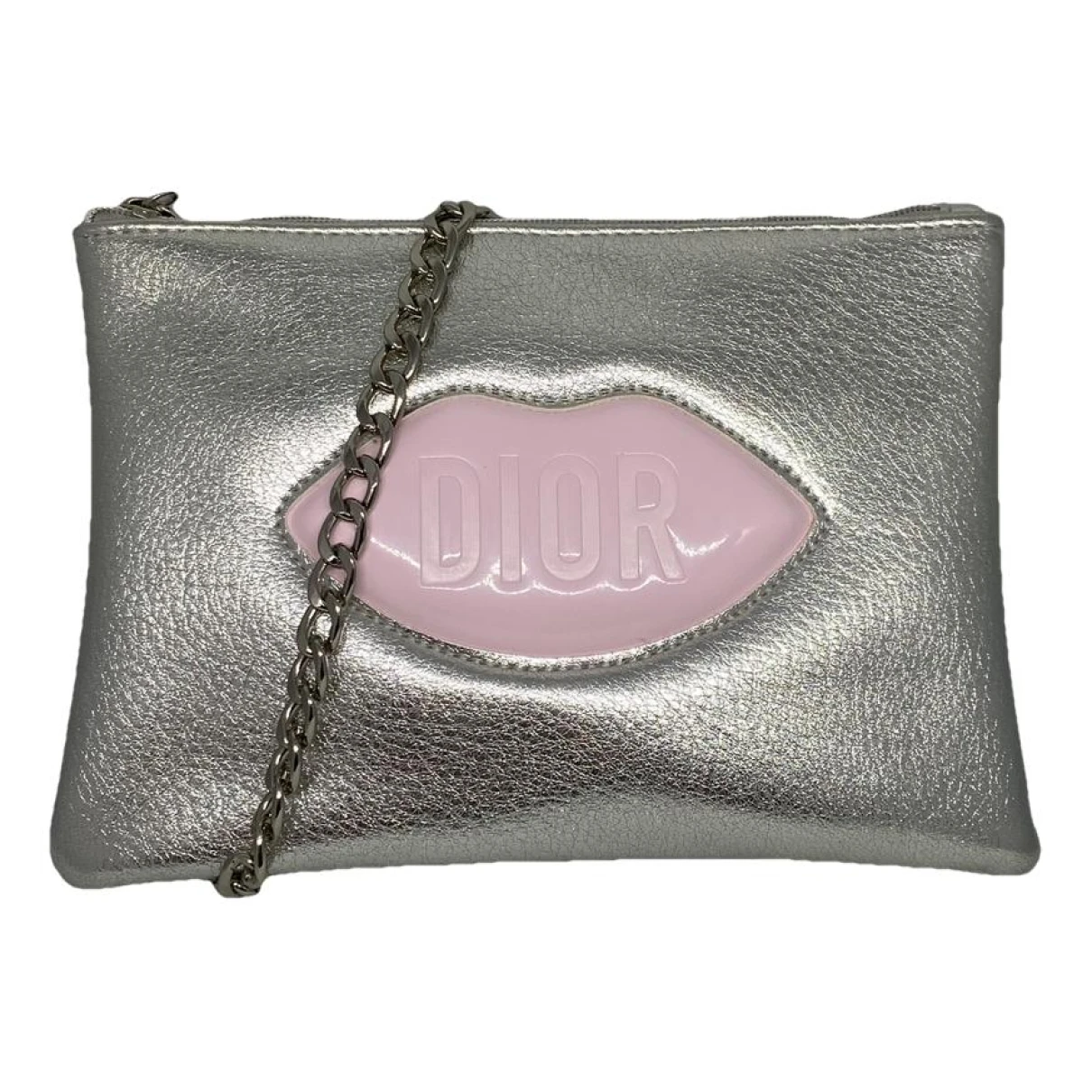 Pre-owned Dior Crossbody Bag In Silver