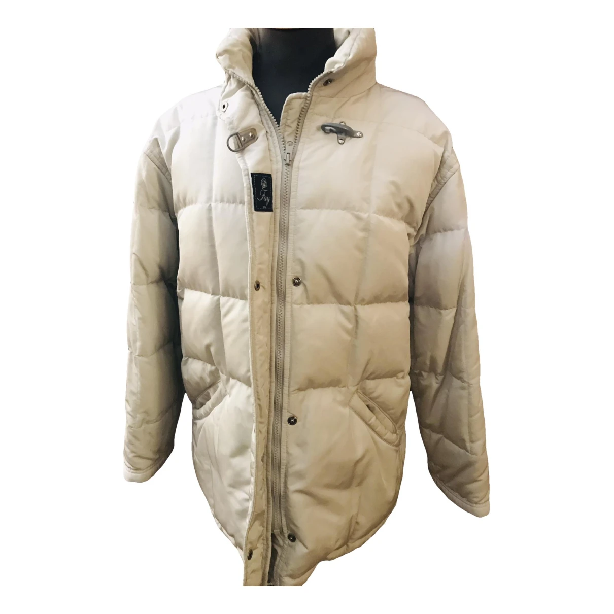Pre-owned Fay Puffer In White