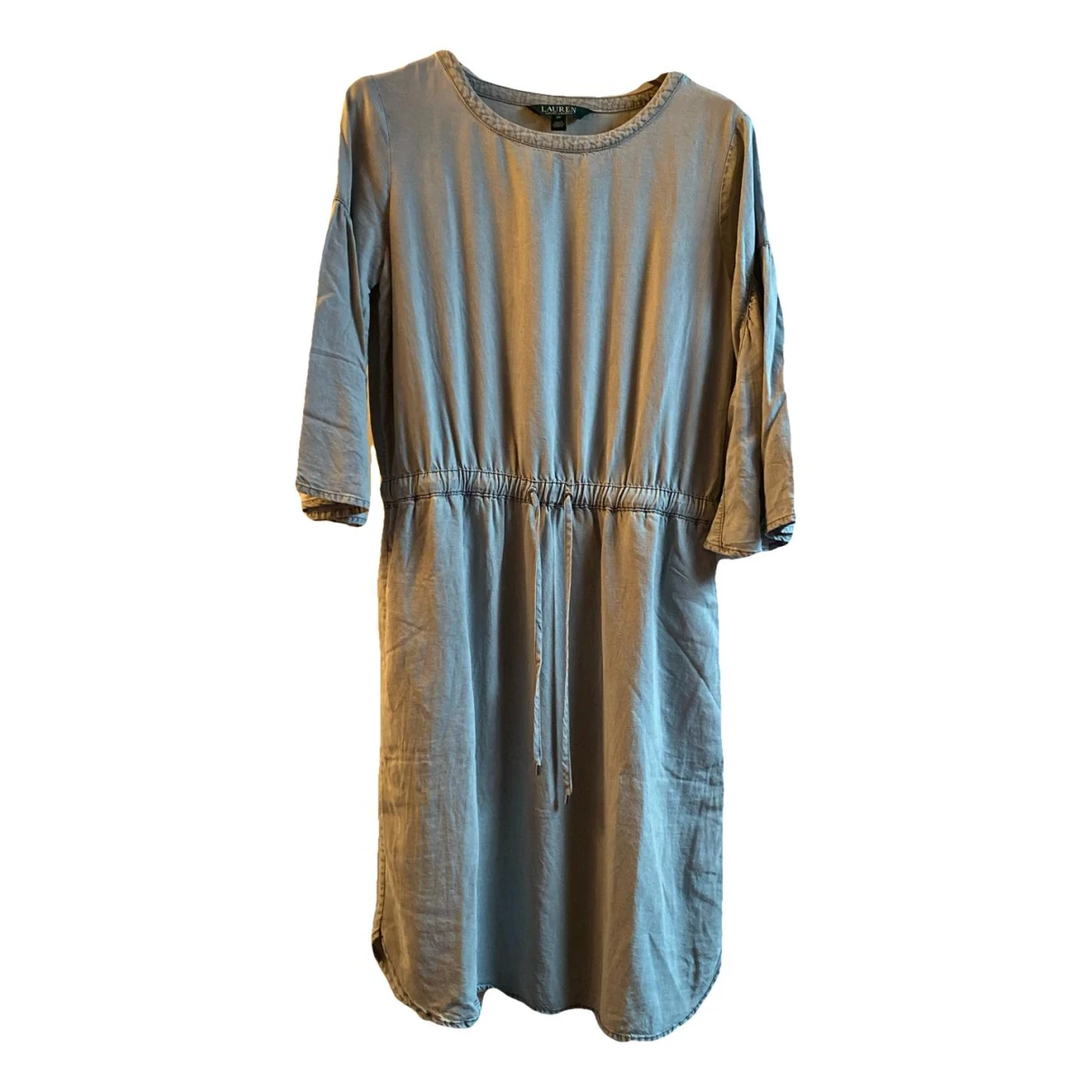 Pre-owned Lauren Ralph Lauren Mid-length Dress In Grey