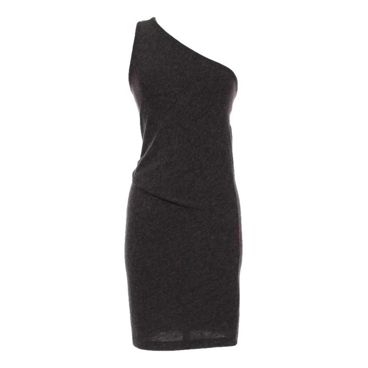 Pre-owned Alexander Wang T Mini Dress In Anthracite