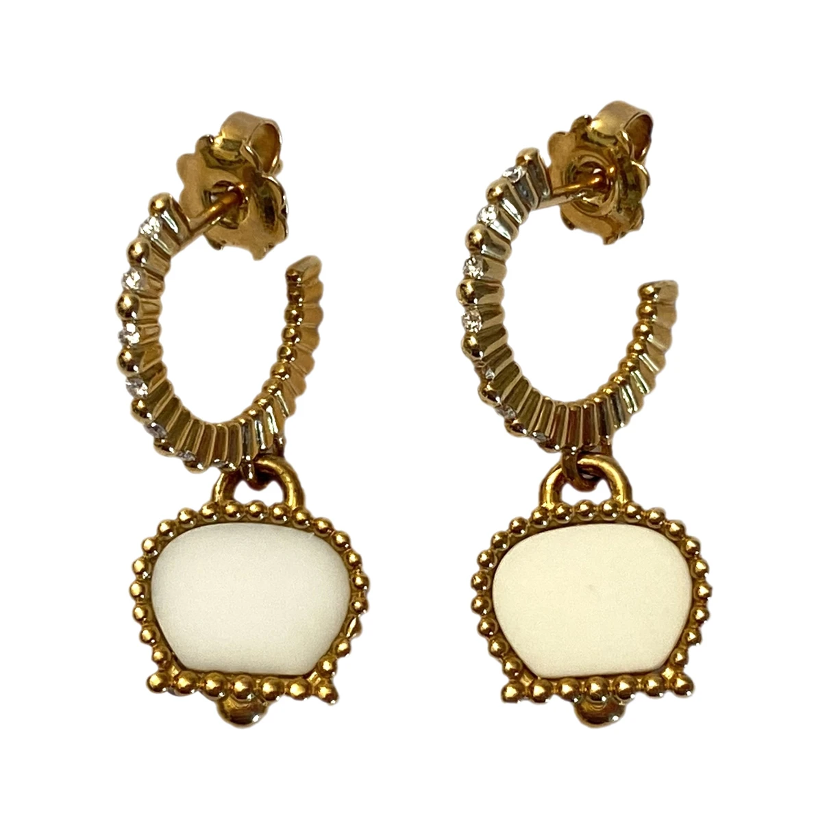 Pre-owned Chantecler Yellow Gold Earrings
