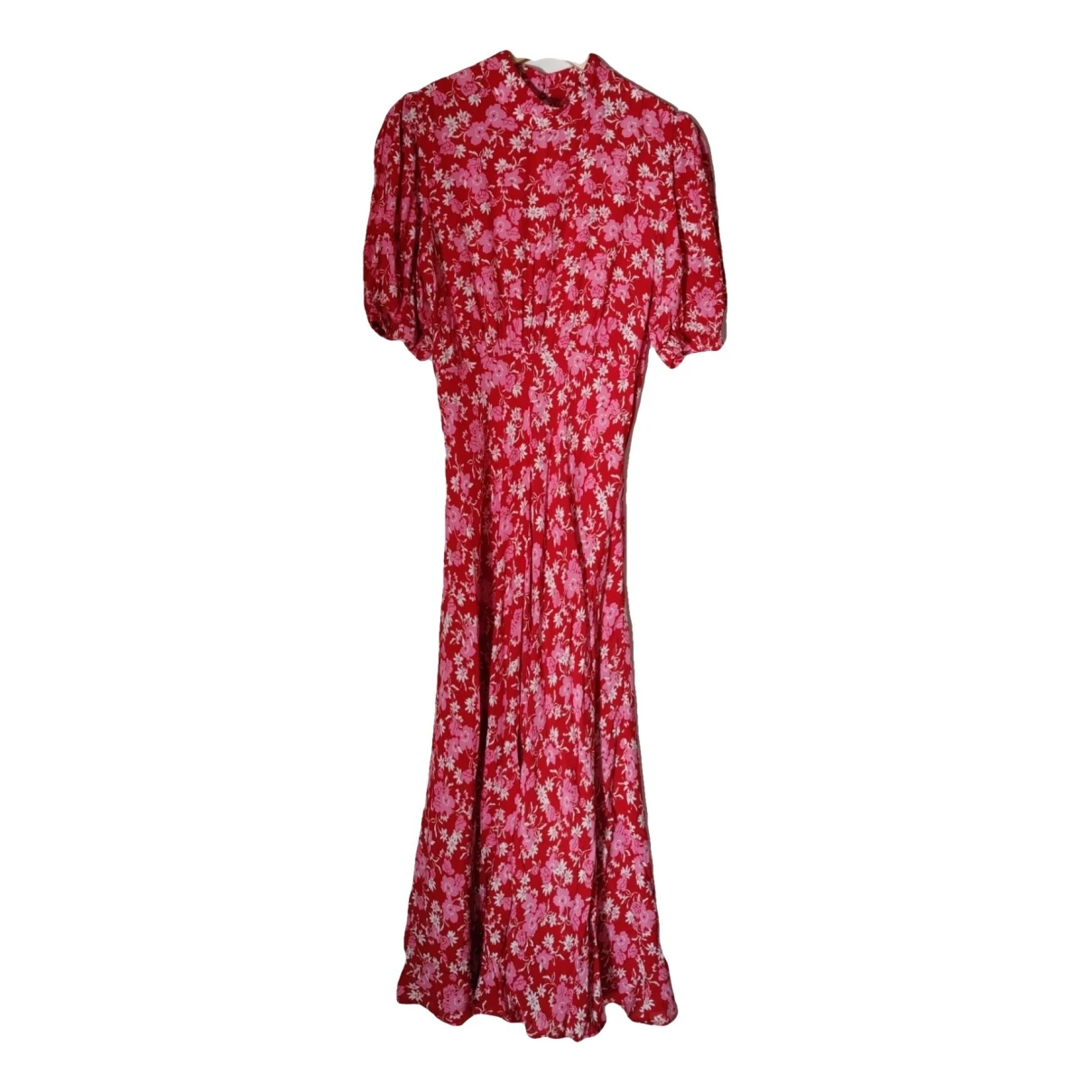 Pre-owned Ghost London Maxi Dress In Red