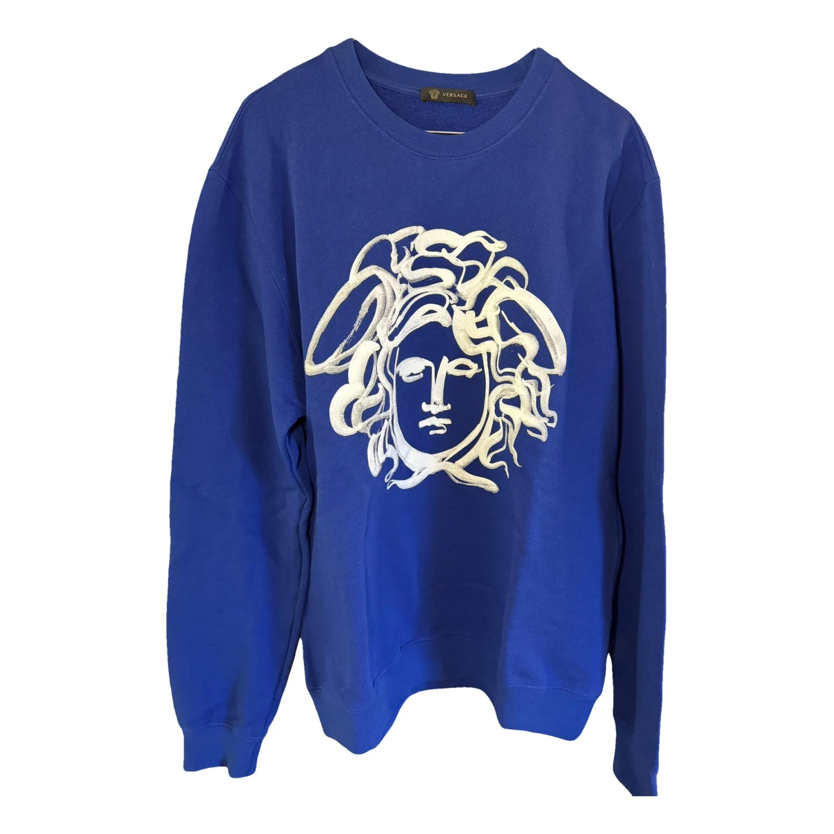 Pre-owned Versace Sweatshirt In Blue