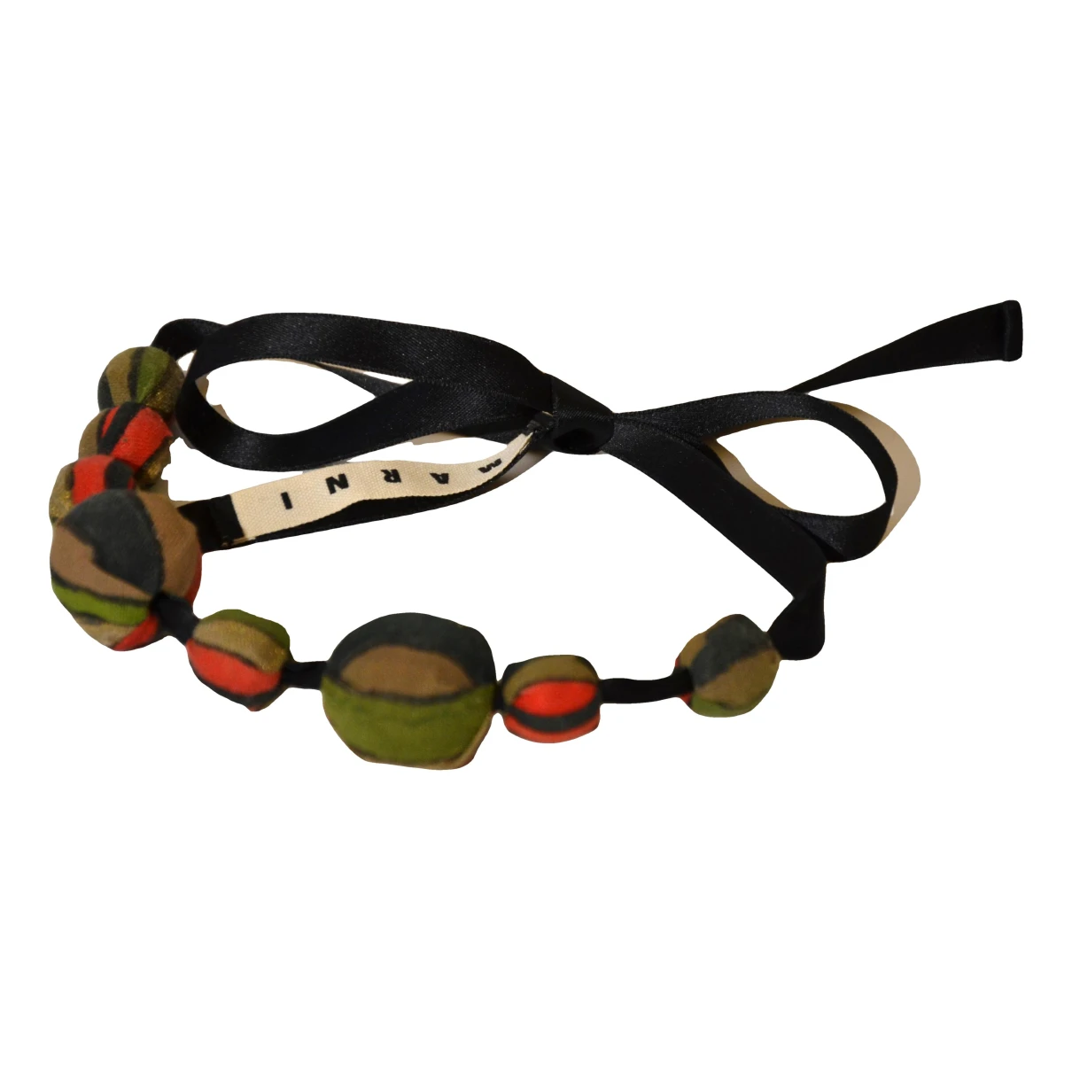 Pre-owned Marni Long Necklace In Multicolour