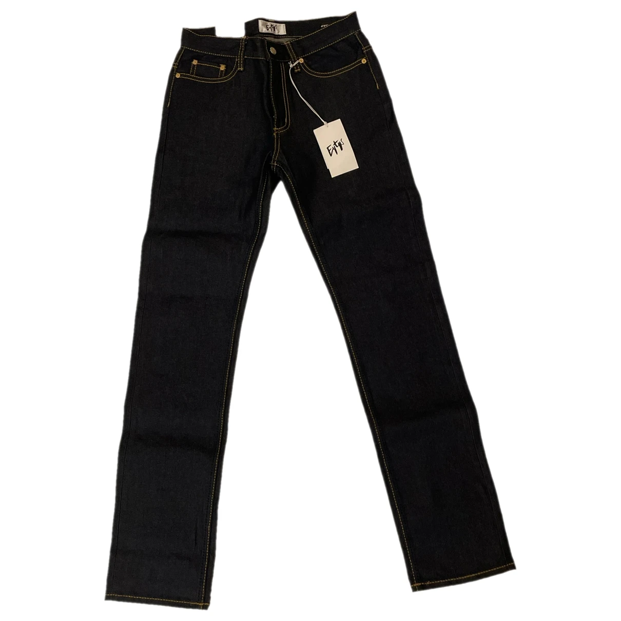 Pre-owned Eytys Straight Jeans In Blue