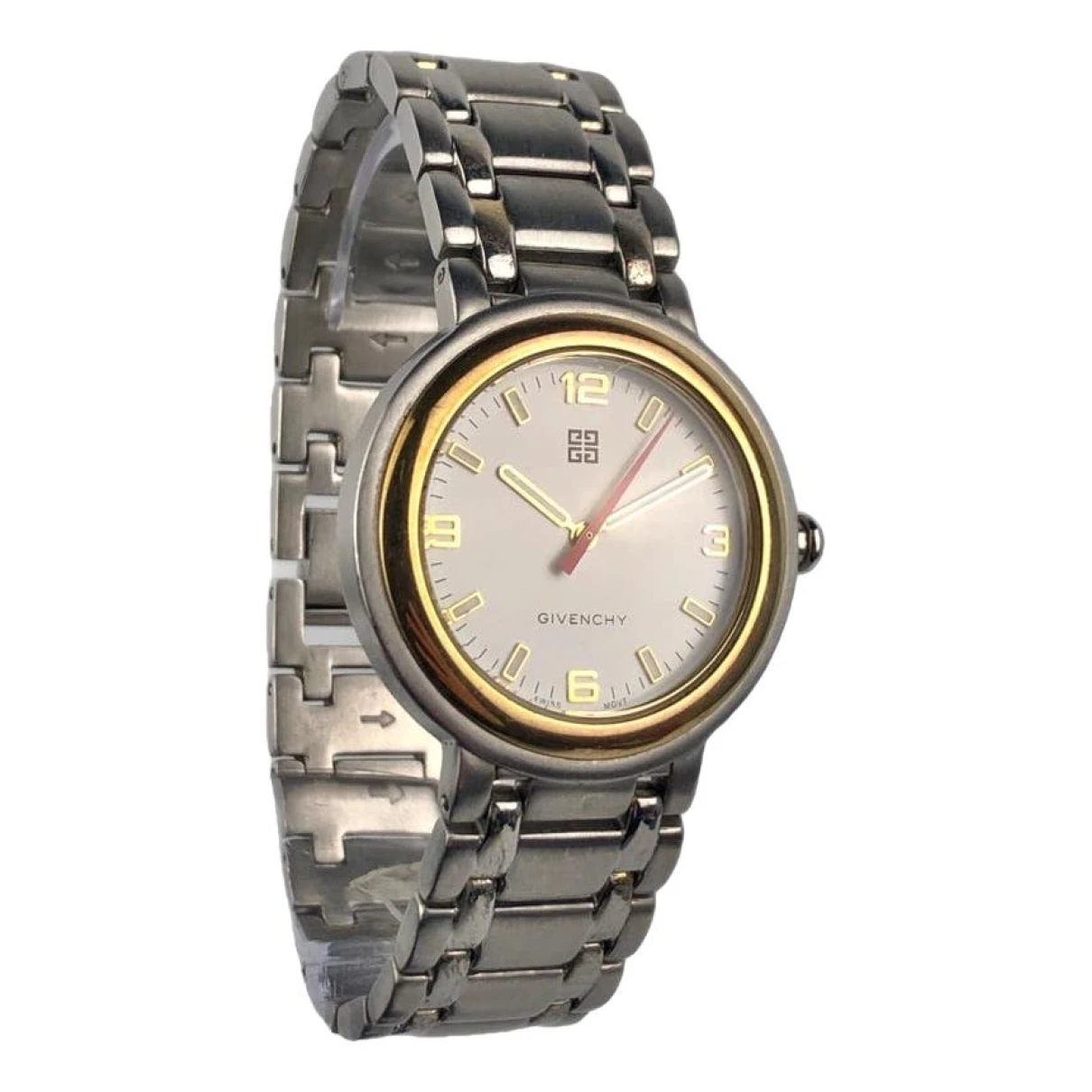 Pre-owned Givenchy Watch In Silver
