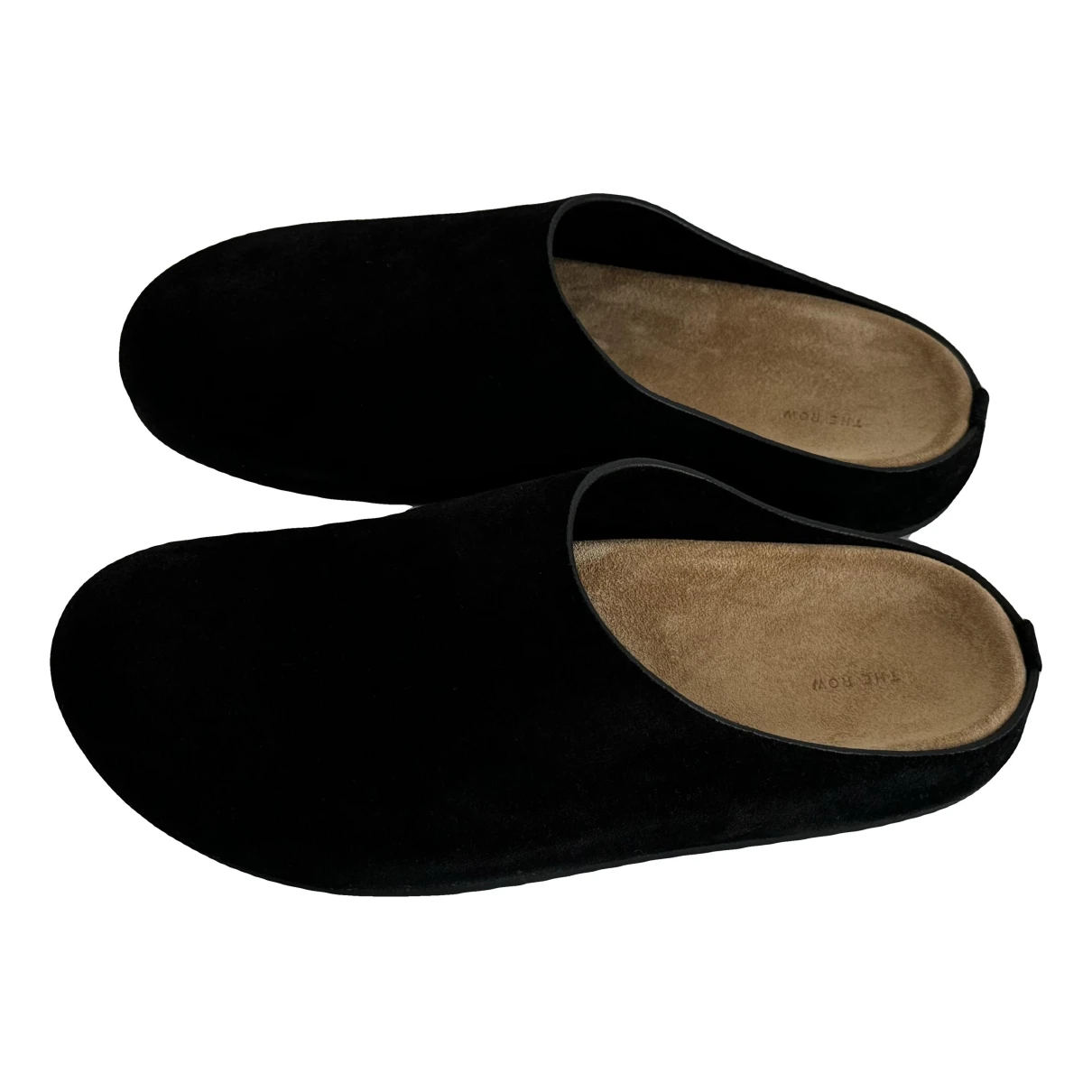 Pre-owned The Row Mules & Clogs In Black