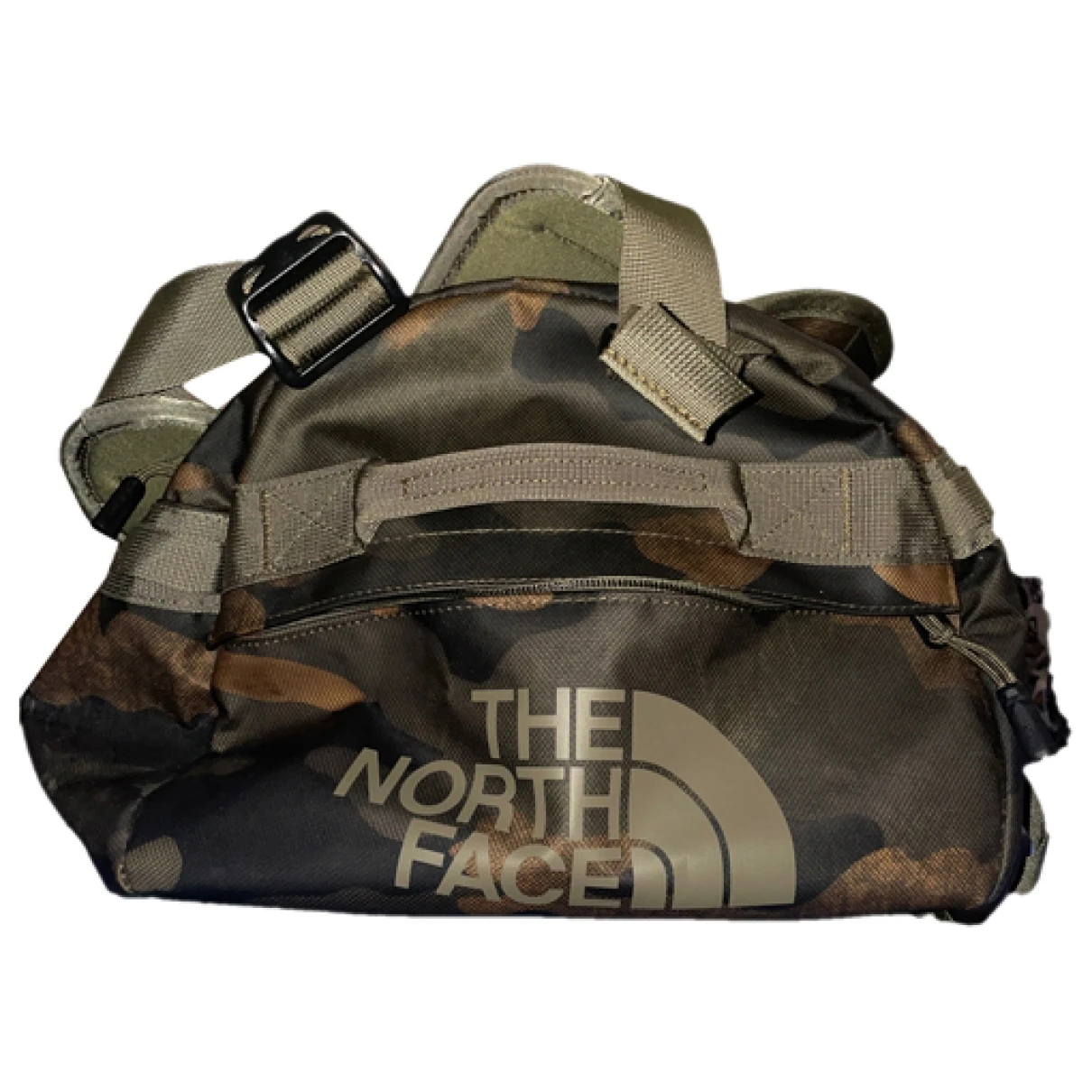 Pre-owned The North Face Travel Bag In Green