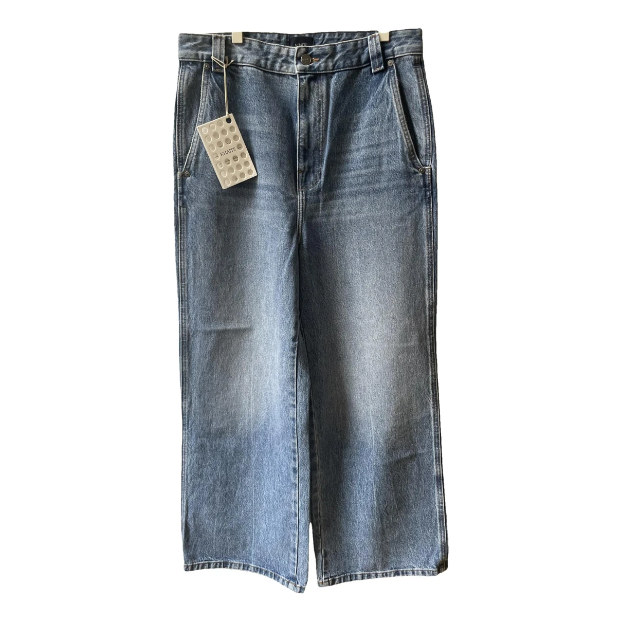 Pre-owned Khaite Large Jeans In Blue