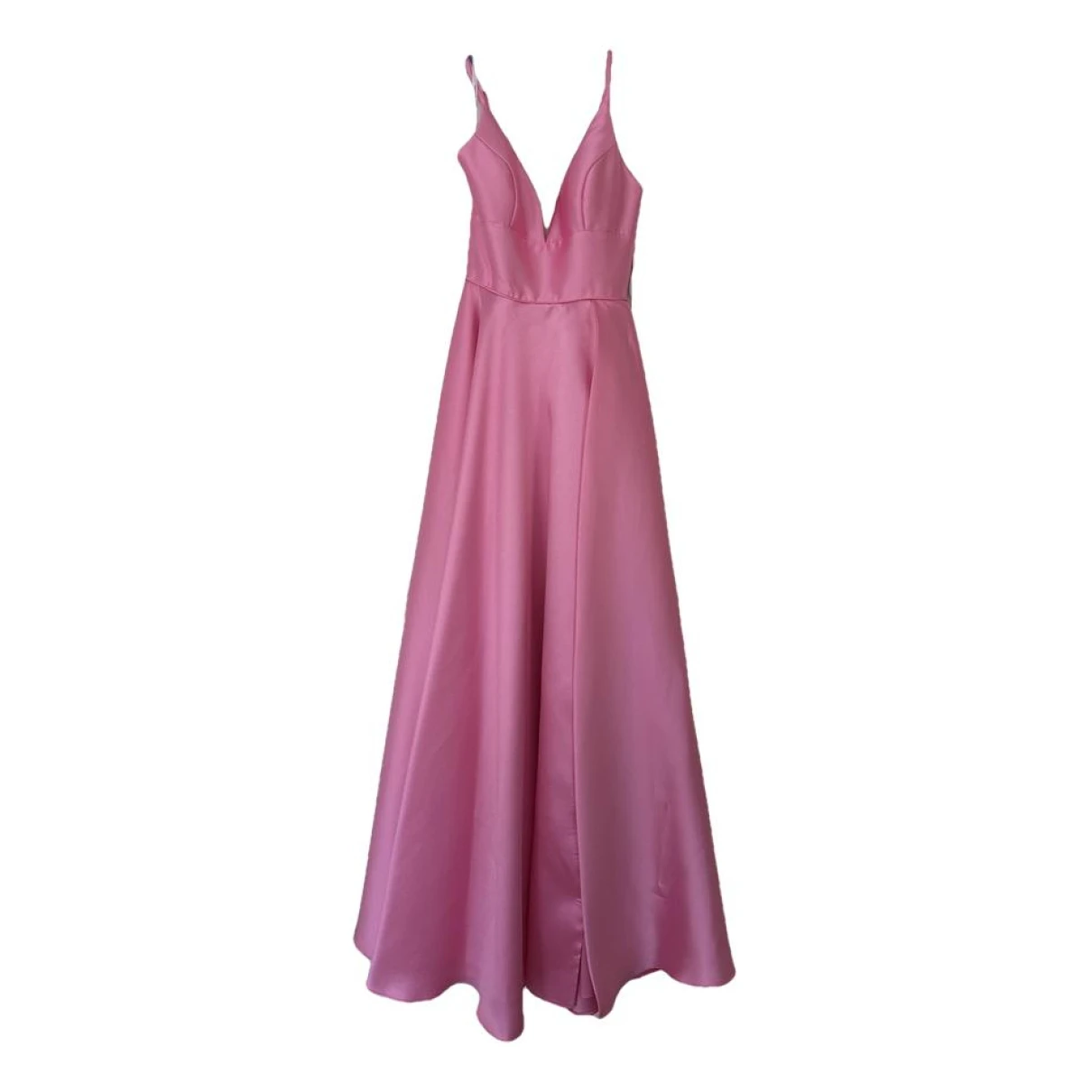 Pre-owned Sherri Hill Maxi Dress In Pink