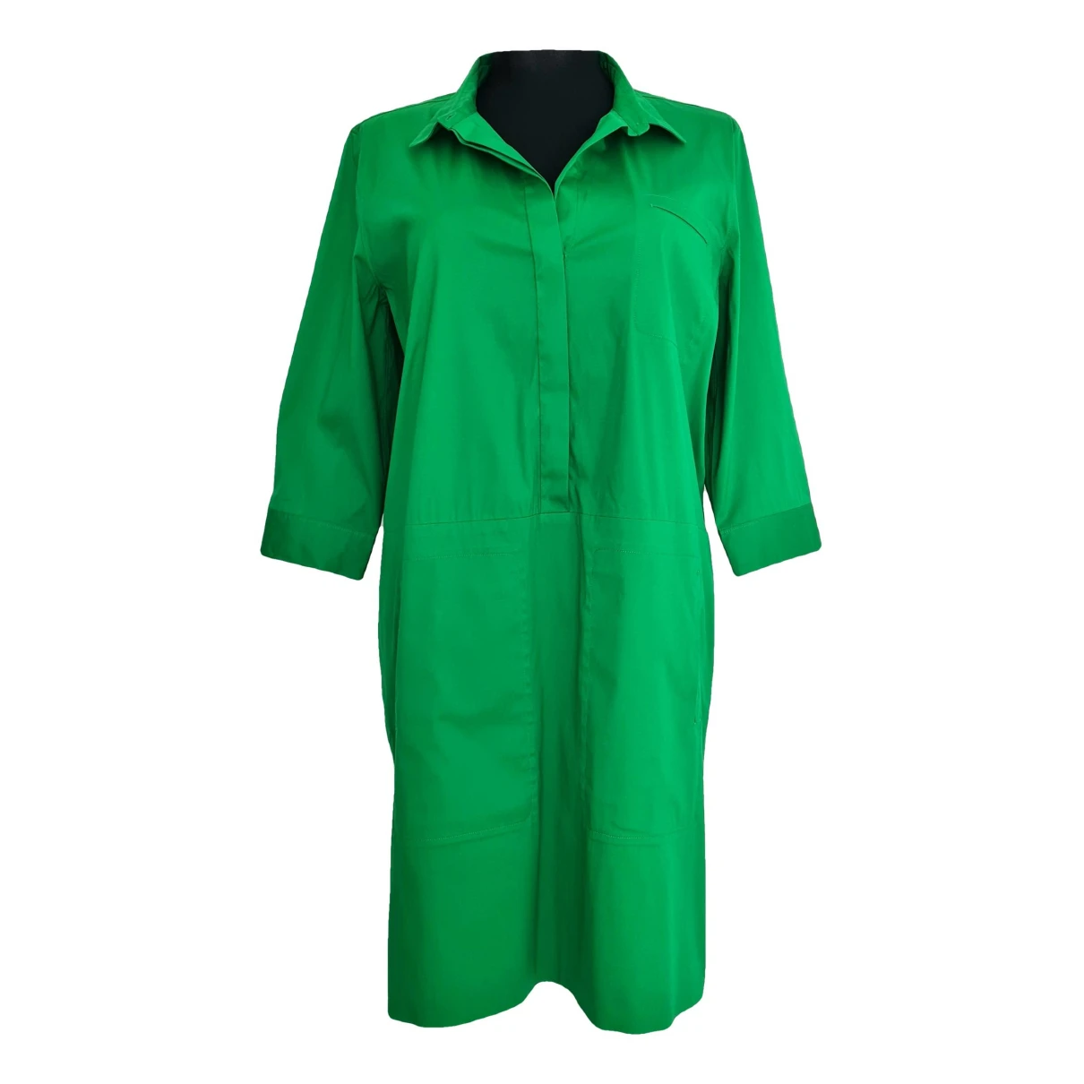 Pre-owned Jil Sander Mid-length Dress In Green