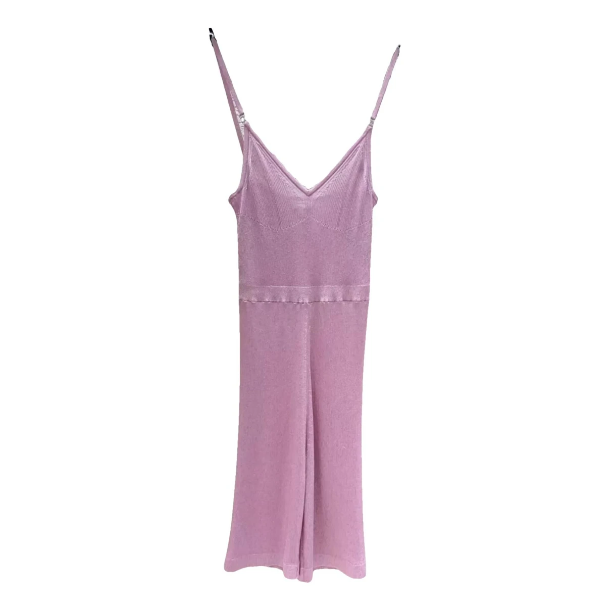 Pre-owned Chanel Jumpsuit In Pink