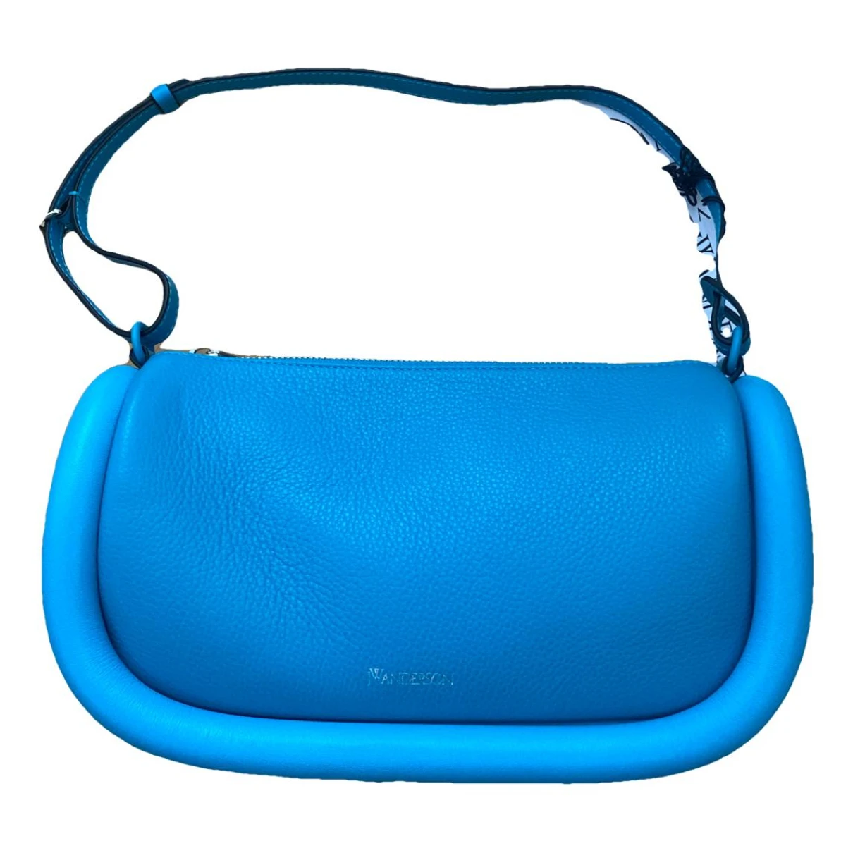 Pre-owned Jw Anderson Leather Handbag In Blue