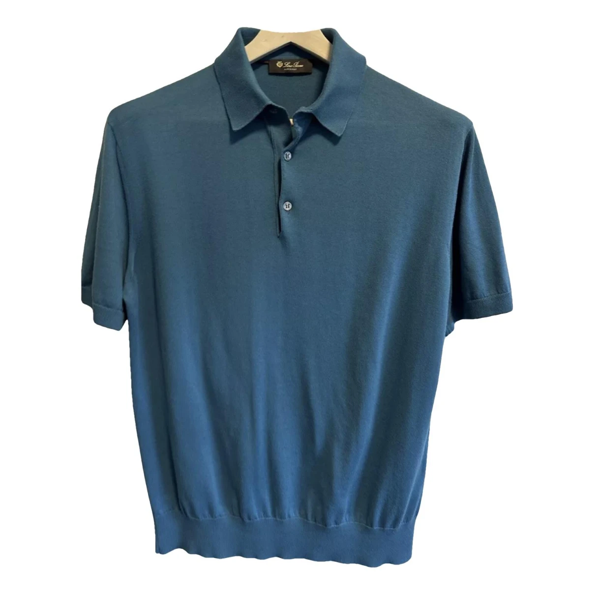 Pre-owned Loro Piana Polo Shirt In Blue