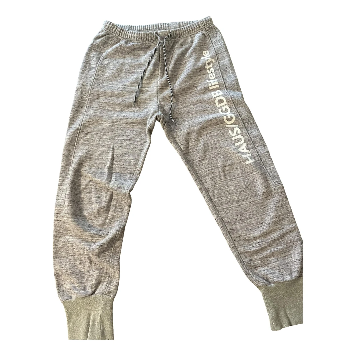 Pre-owned Golden Goose Trousers In Grey