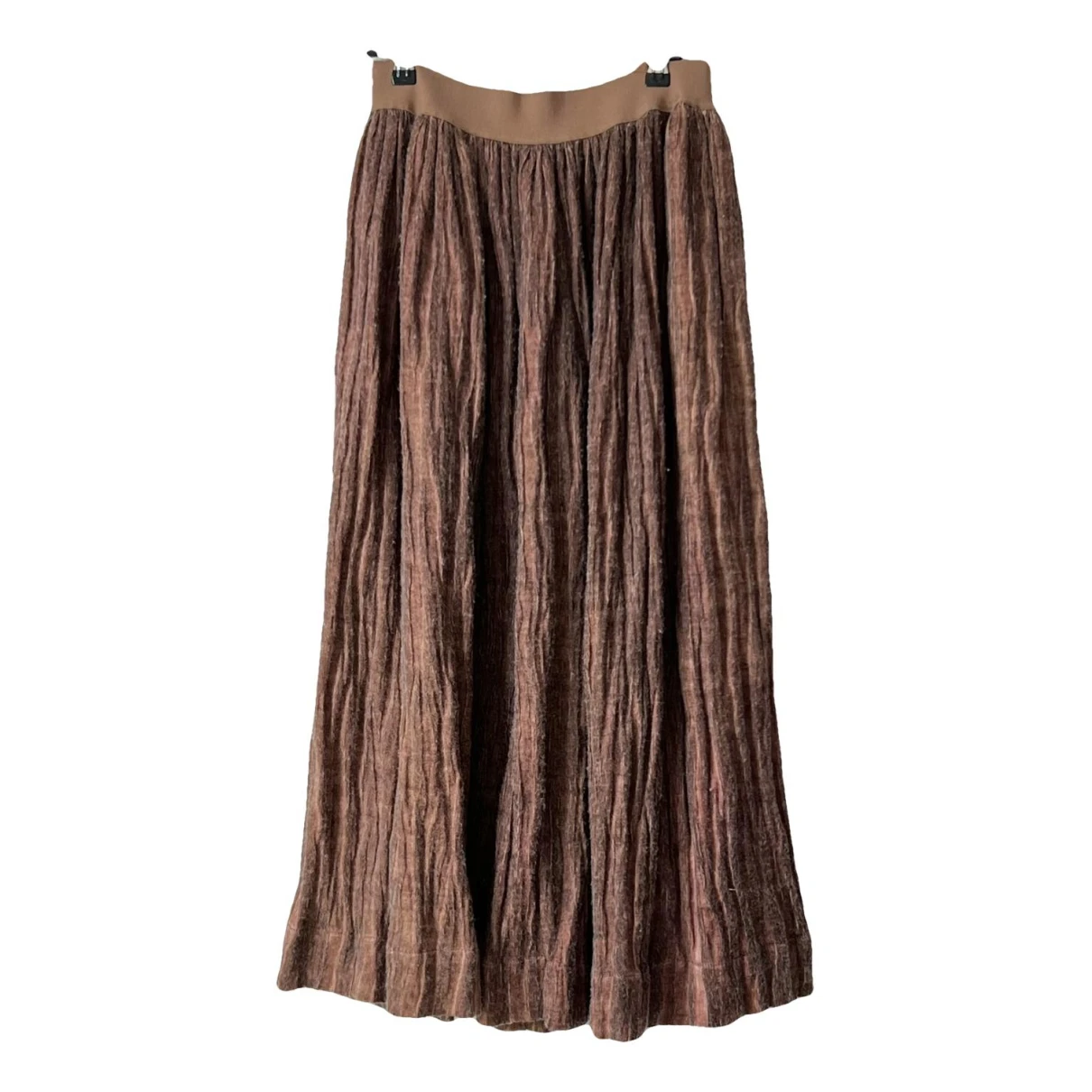 Pre-owned Uma Wang Wool Mid-length Skirt In Other