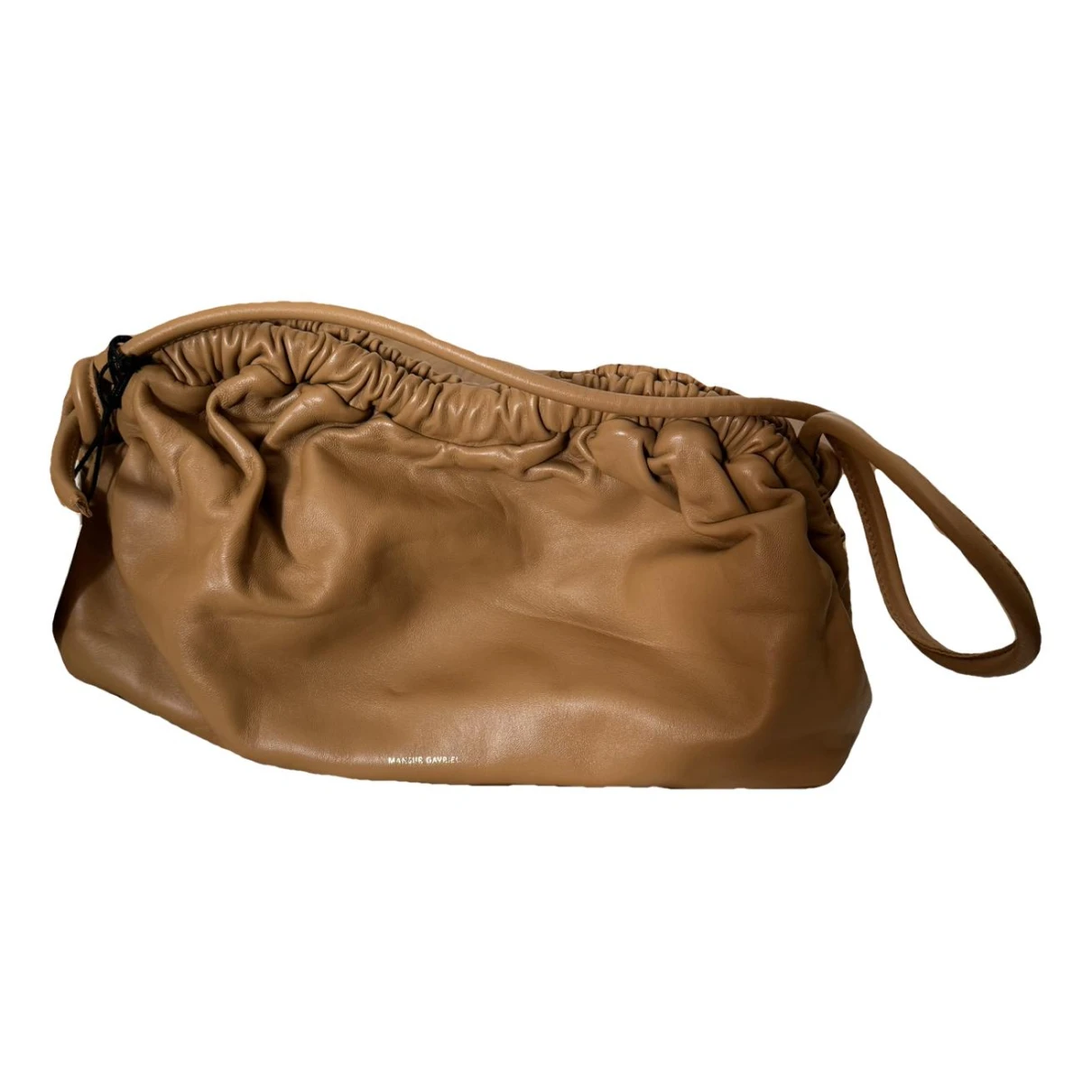Pre-owned Mansur Gavriel Cloud Leather Handbag In Brown