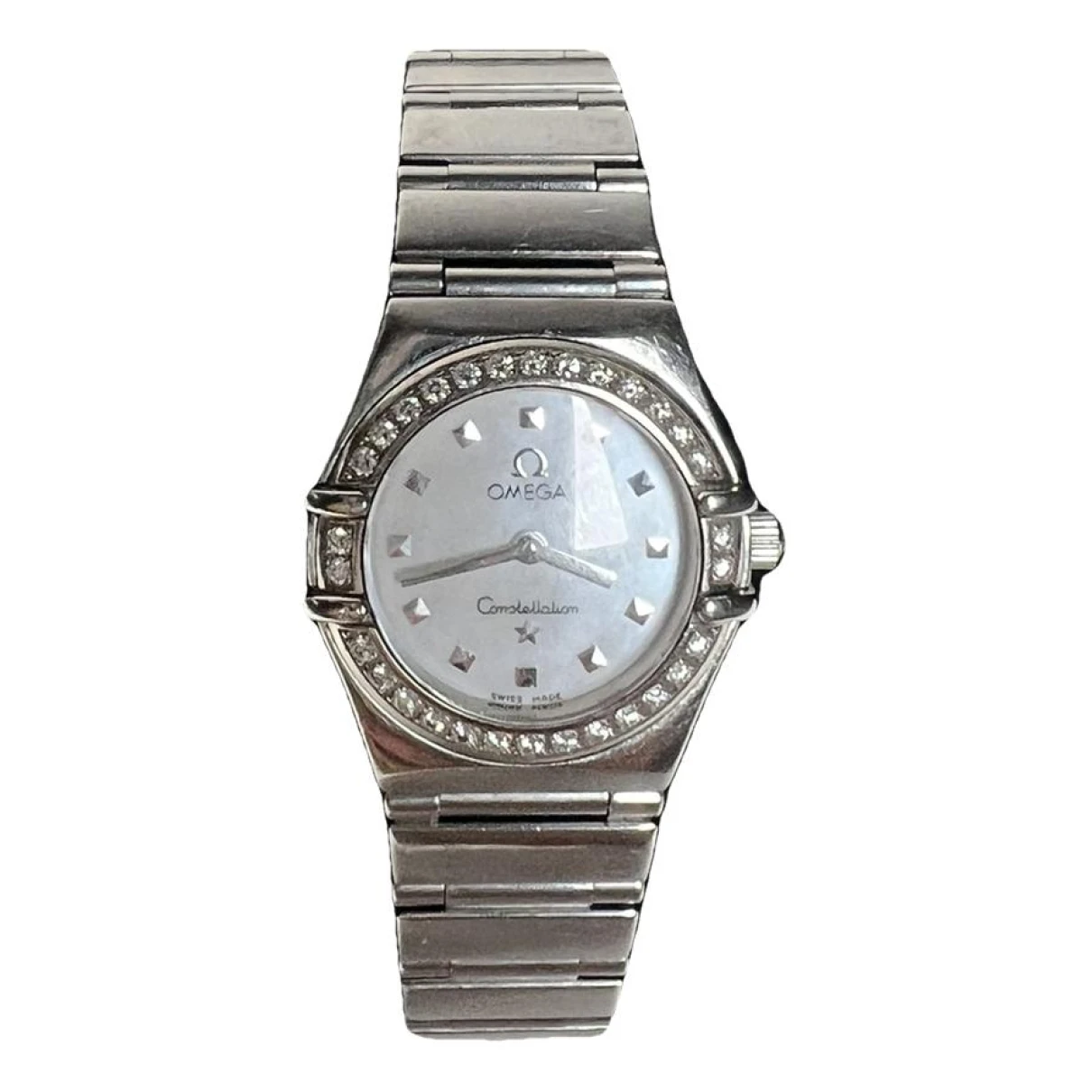 Pre-owned Omega Constellation Silver Watch