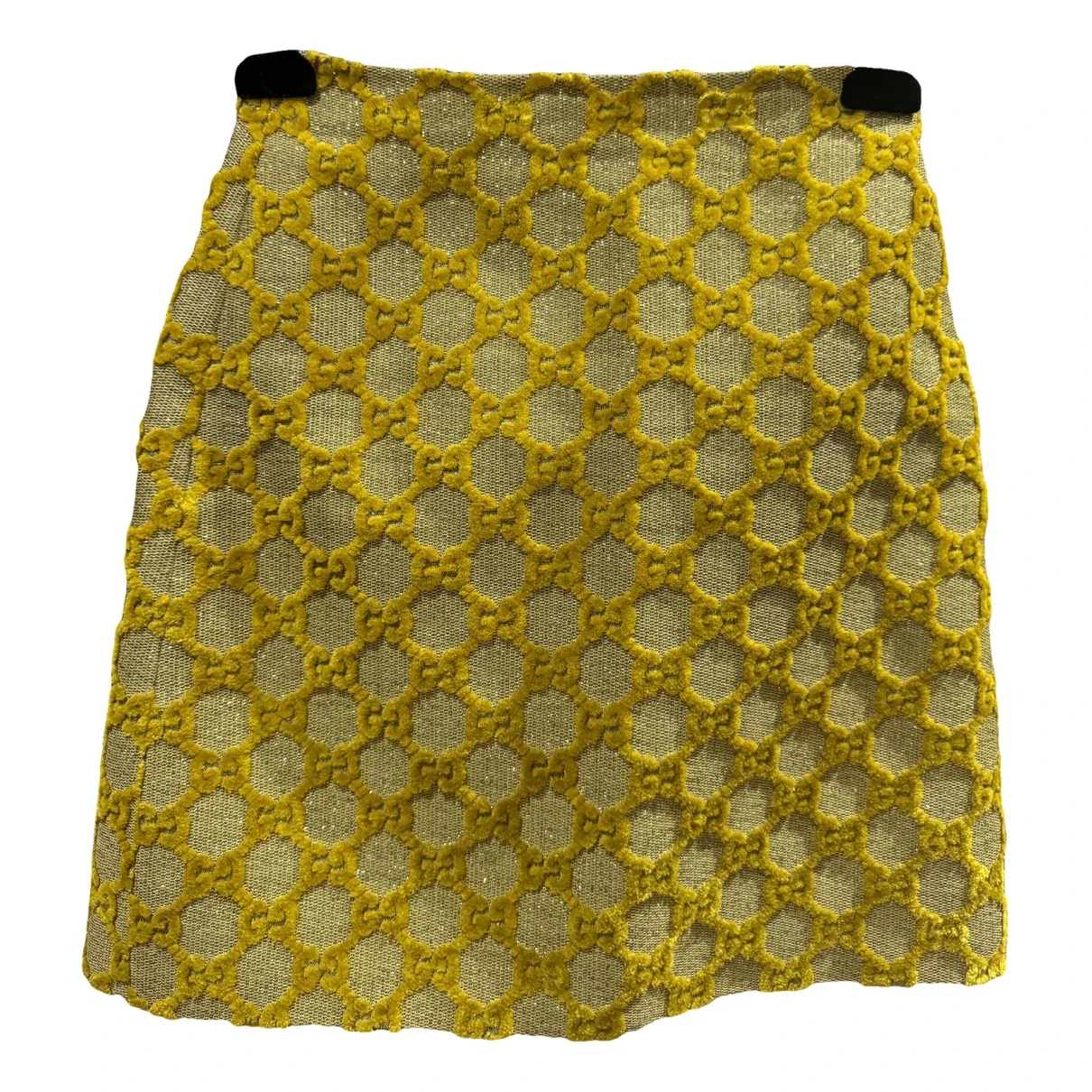Pre-owned Gucci Mid-length Skirt In Yellow