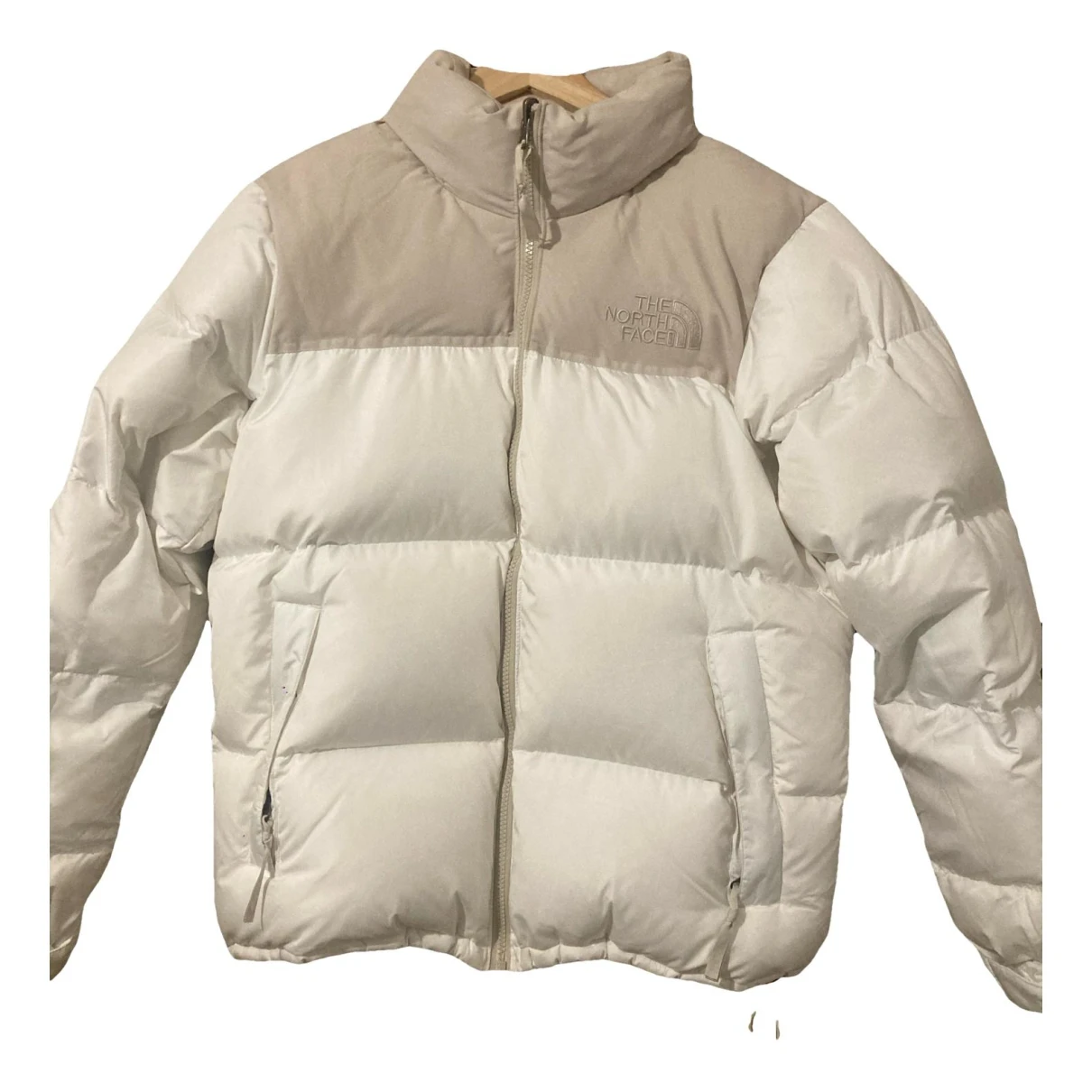 Pre-owned The North Face Puffer In White