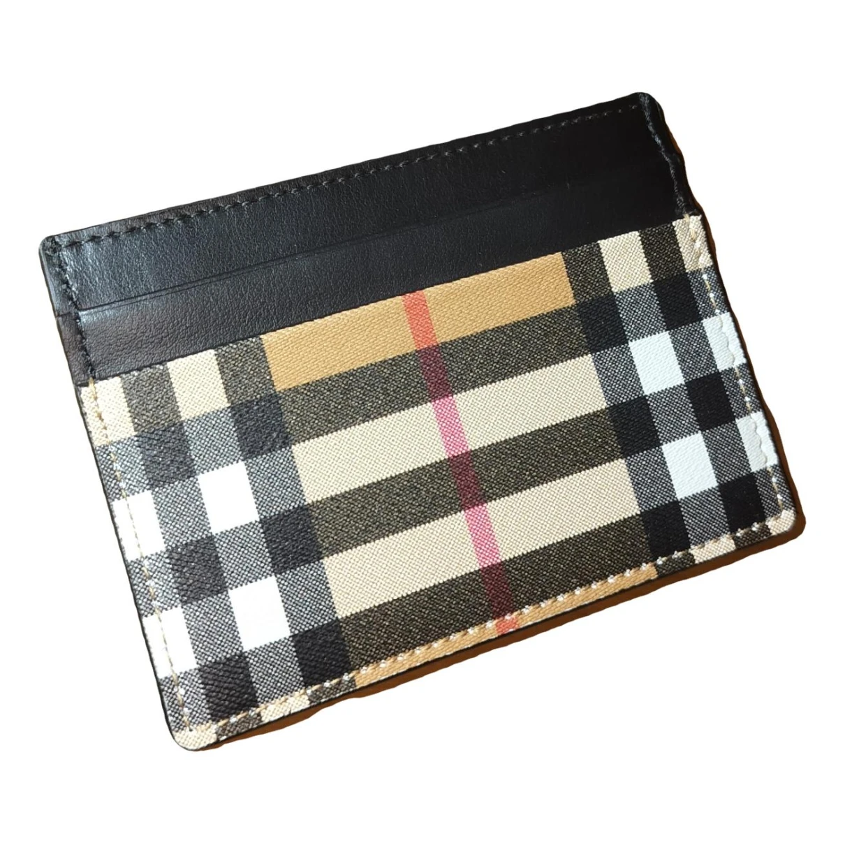 Pre-owned Burberry Leather Small Bag In Multicolour