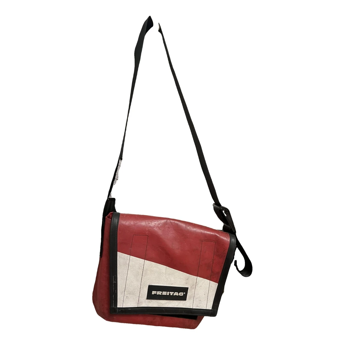 Pre-owned Freitag Crossbody Bag In Red