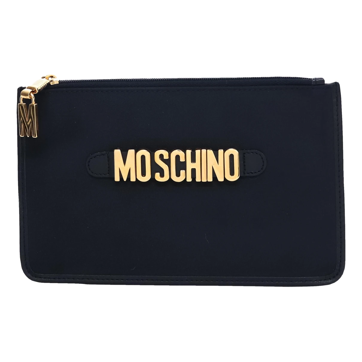 Pre-owned Moschino Cloth Bag In Black