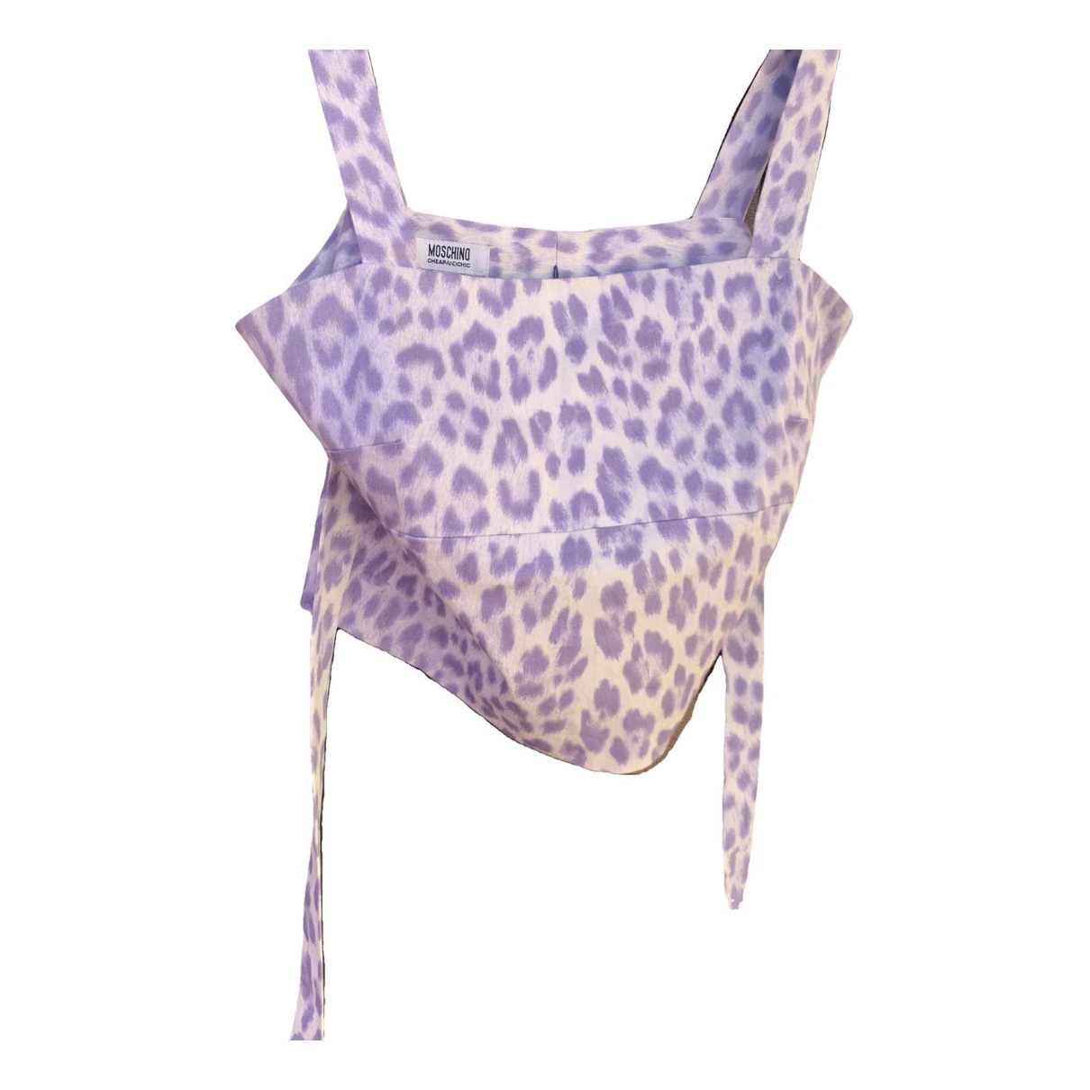 Pre-owned Moschino Cheap And Chic Camisole In Purple