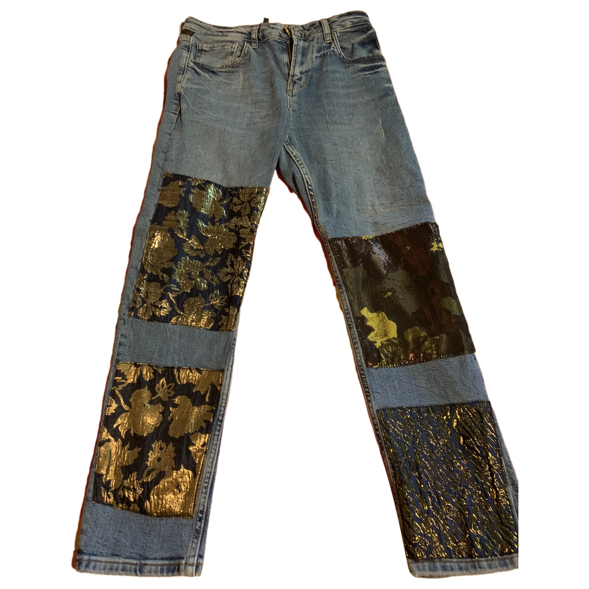 Pre-owned Liujo Straight Jeans In Multicolour