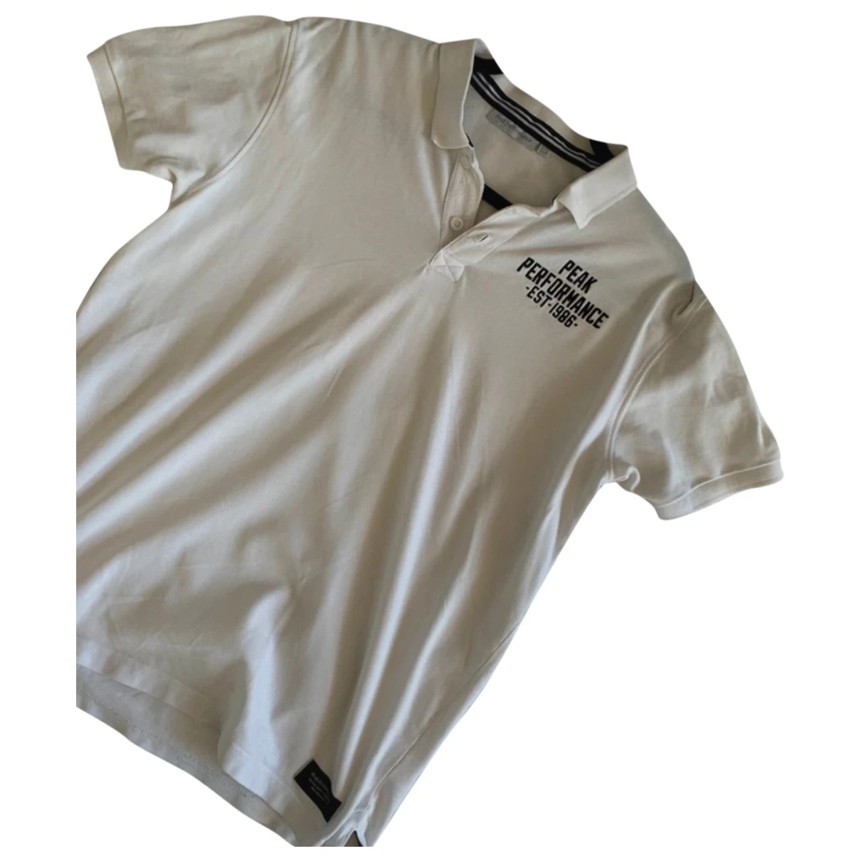 Pre-owned Peak Performance Polo Shirt In White