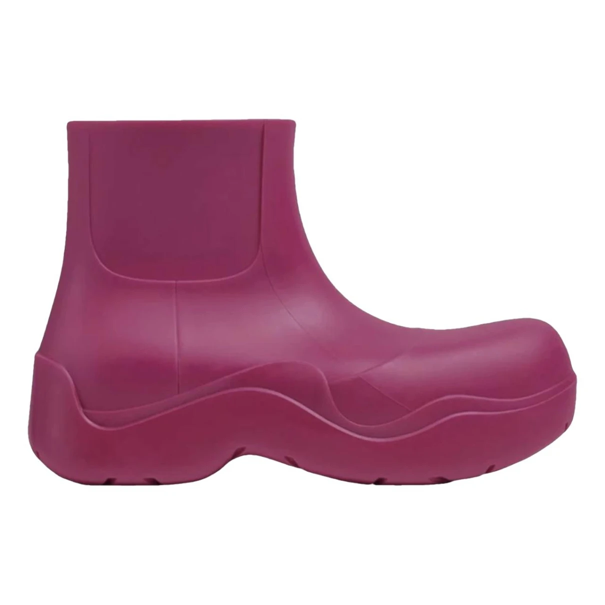 Pre-owned Bottega Veneta Puddle Boots In Pink